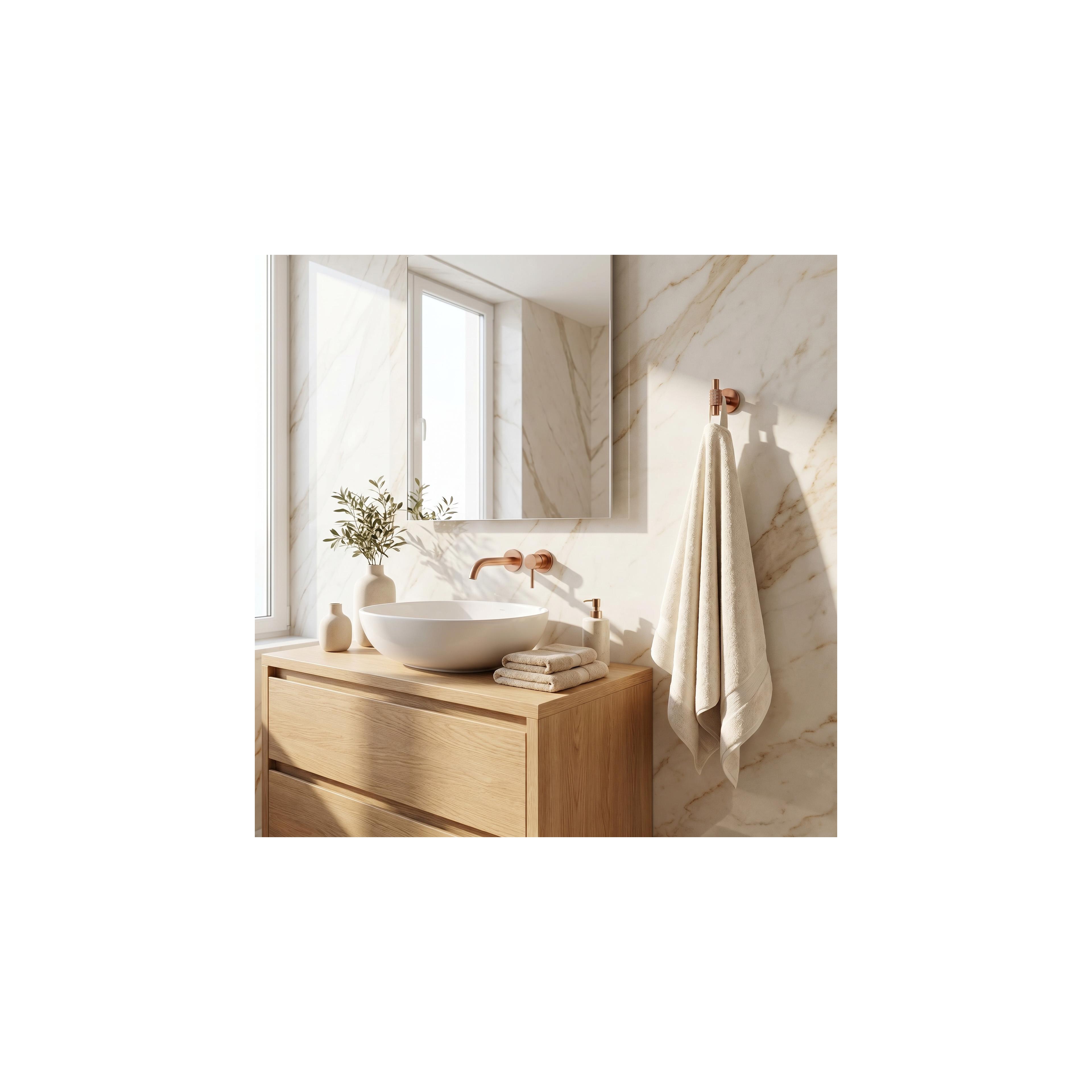 Patère de salle de bain 29104  Riwon Brush Copper
