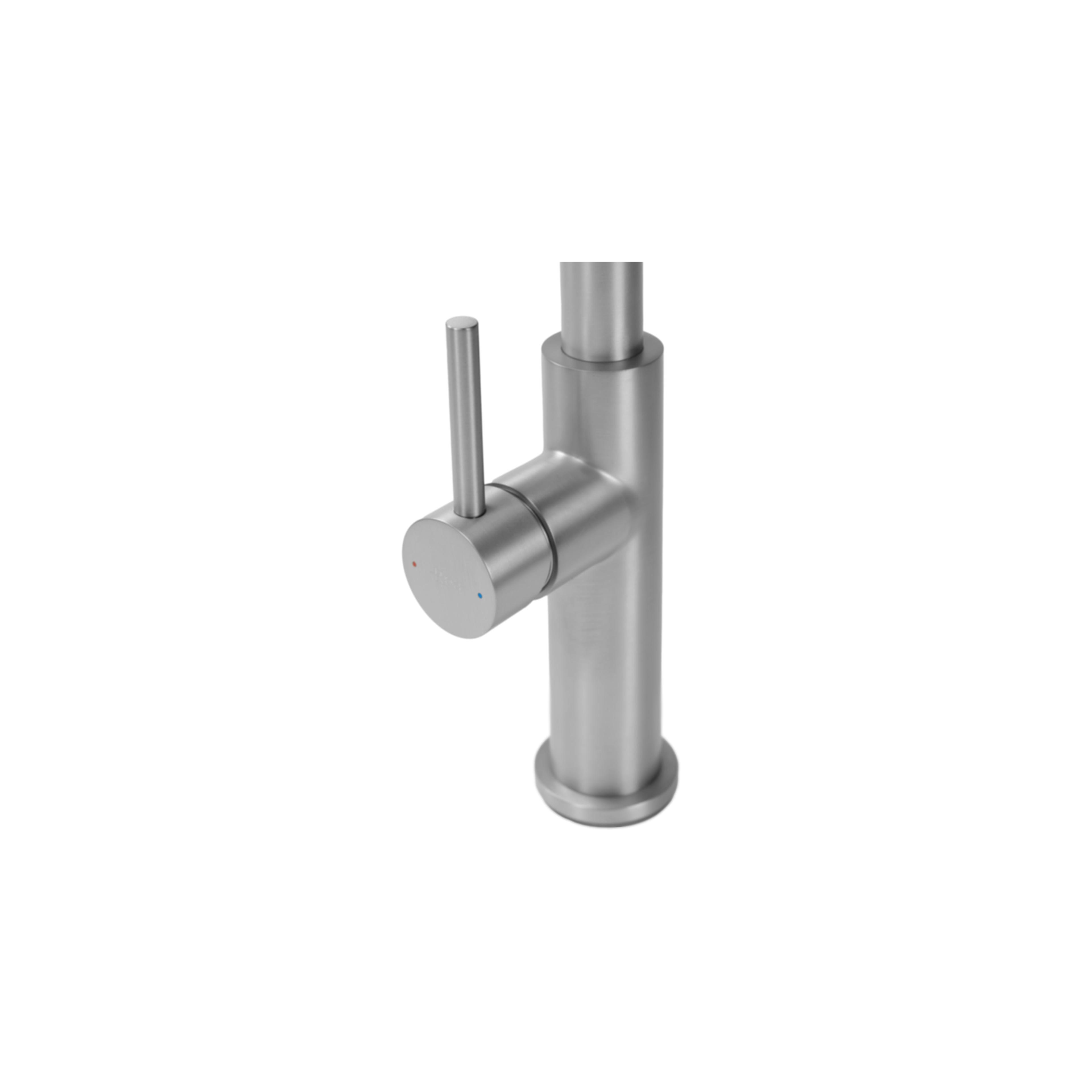 Βρύση κουζίνας Rea Nest Βουρτσισμένο Nickel INOX