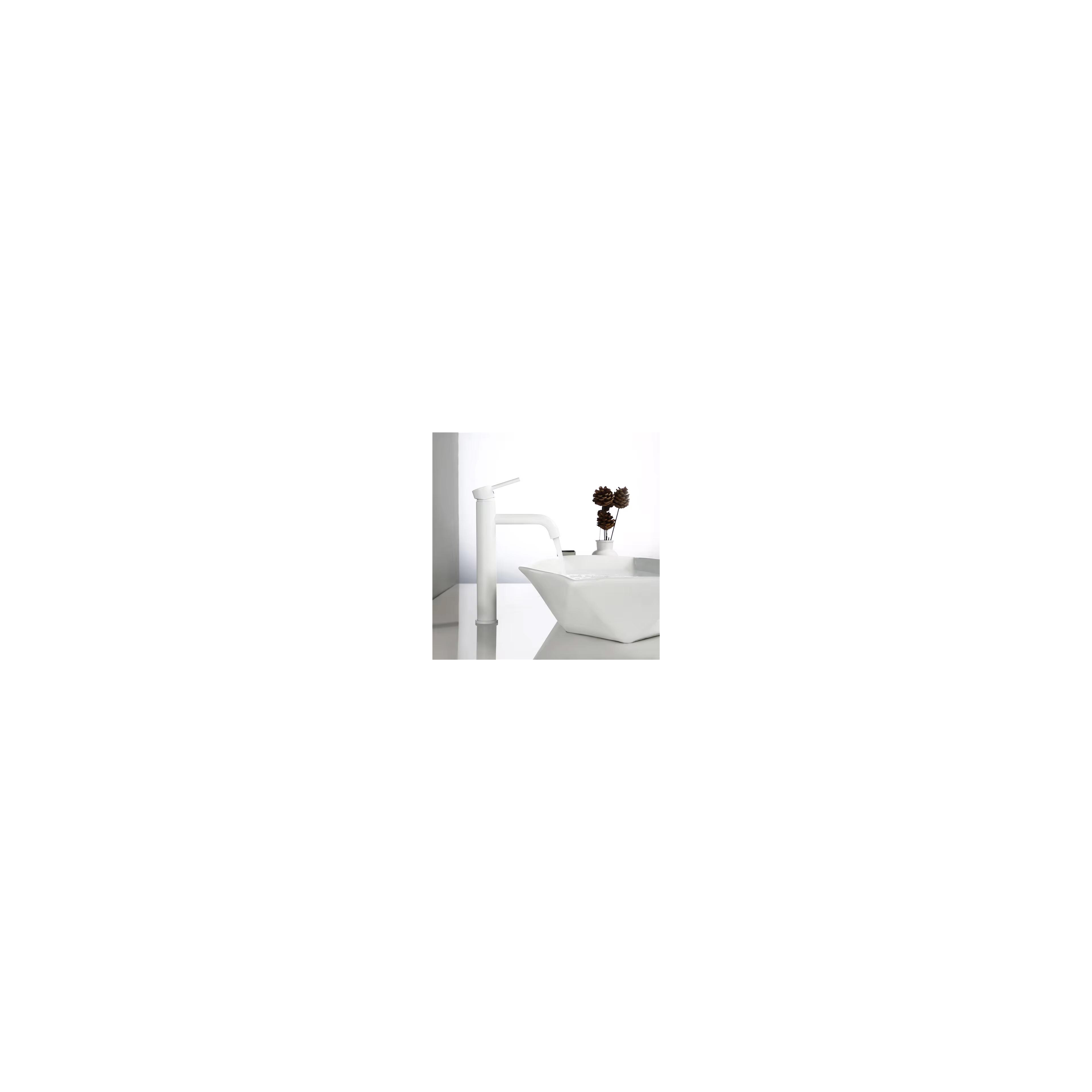 Waschbeckenarmatur Rea Lungo White High