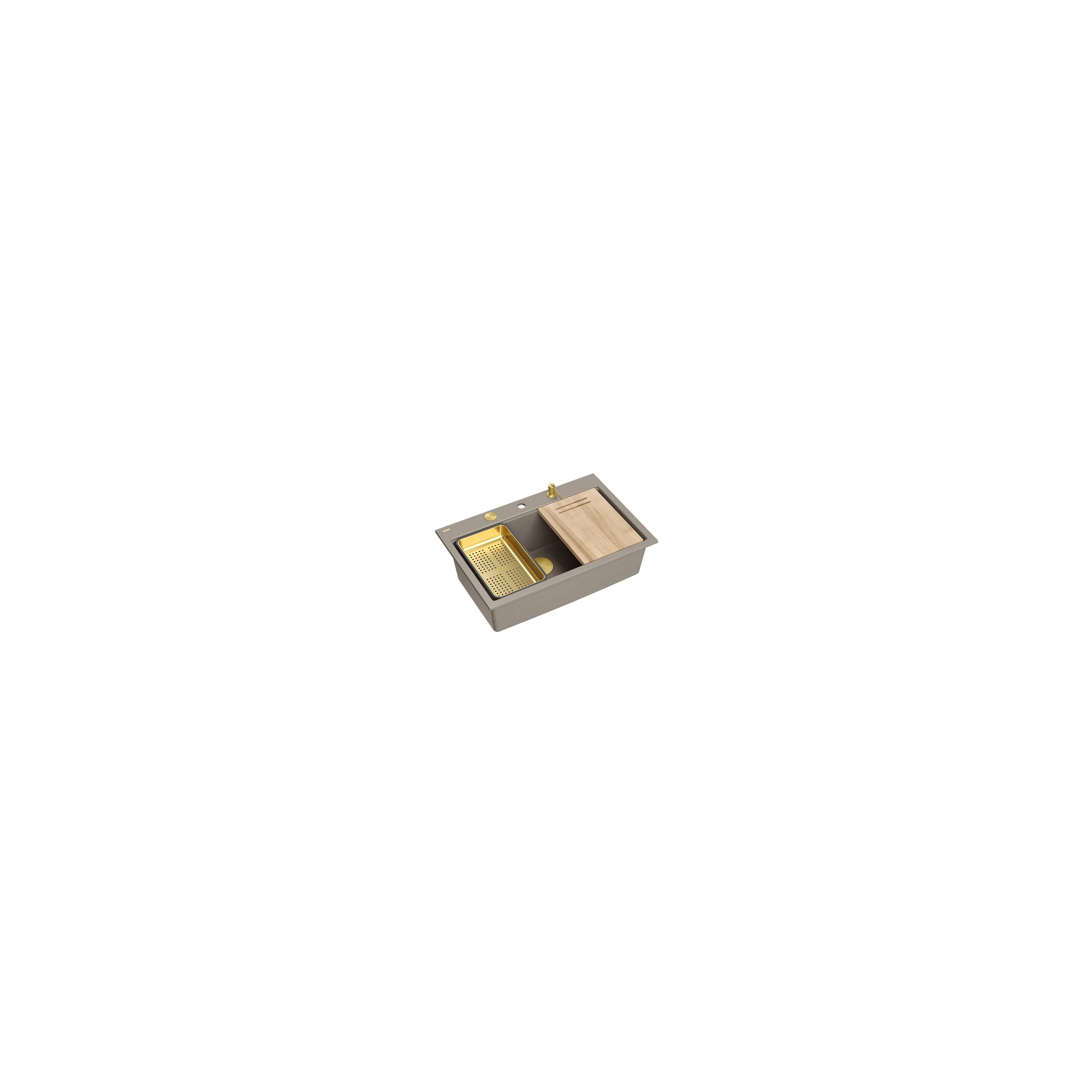 graniidist valamu MARC 110 WORKSTATION Beige