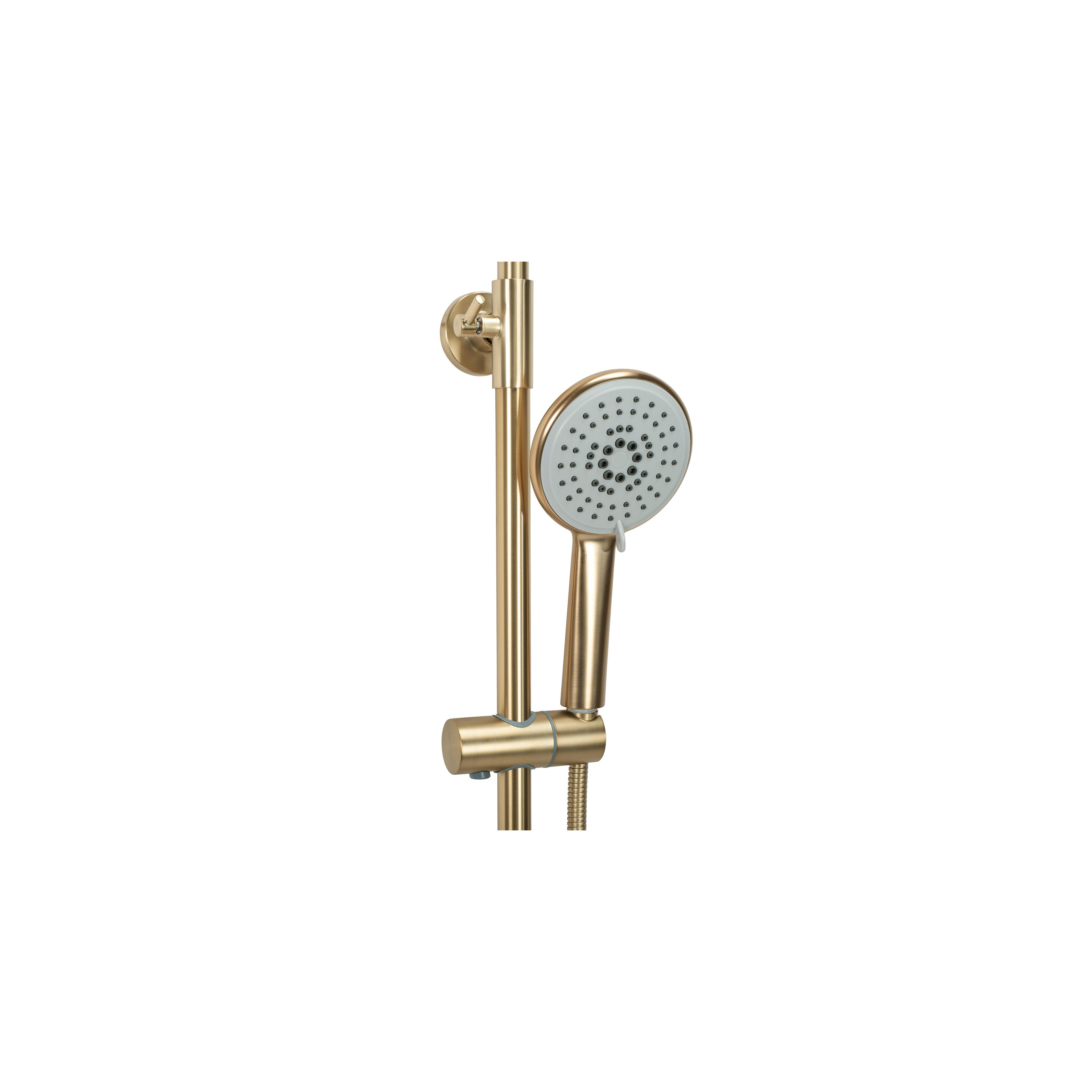 Kit de douche Rea VERSO BRUSHED GOLD