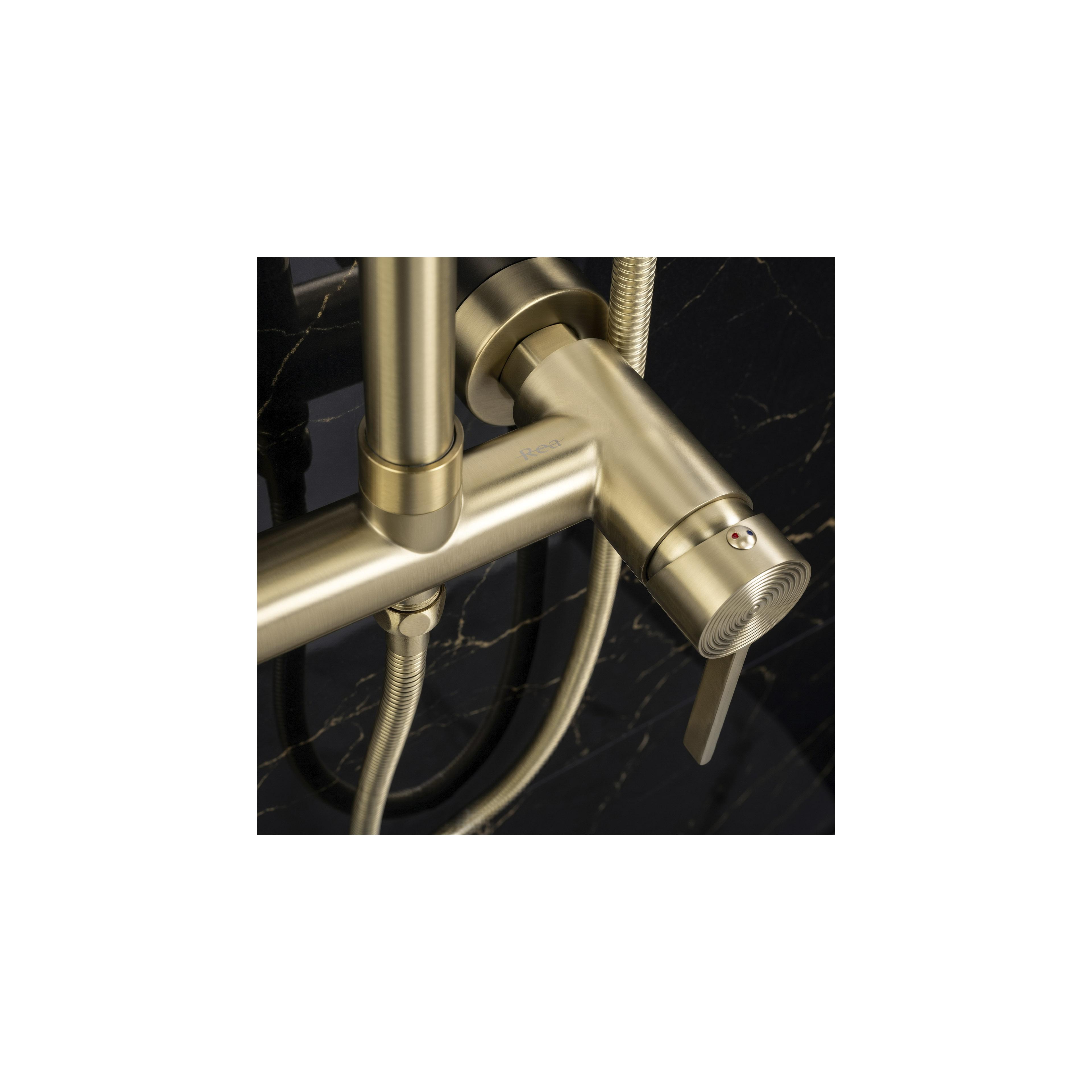 Duschset Rea Foster Brush Gold