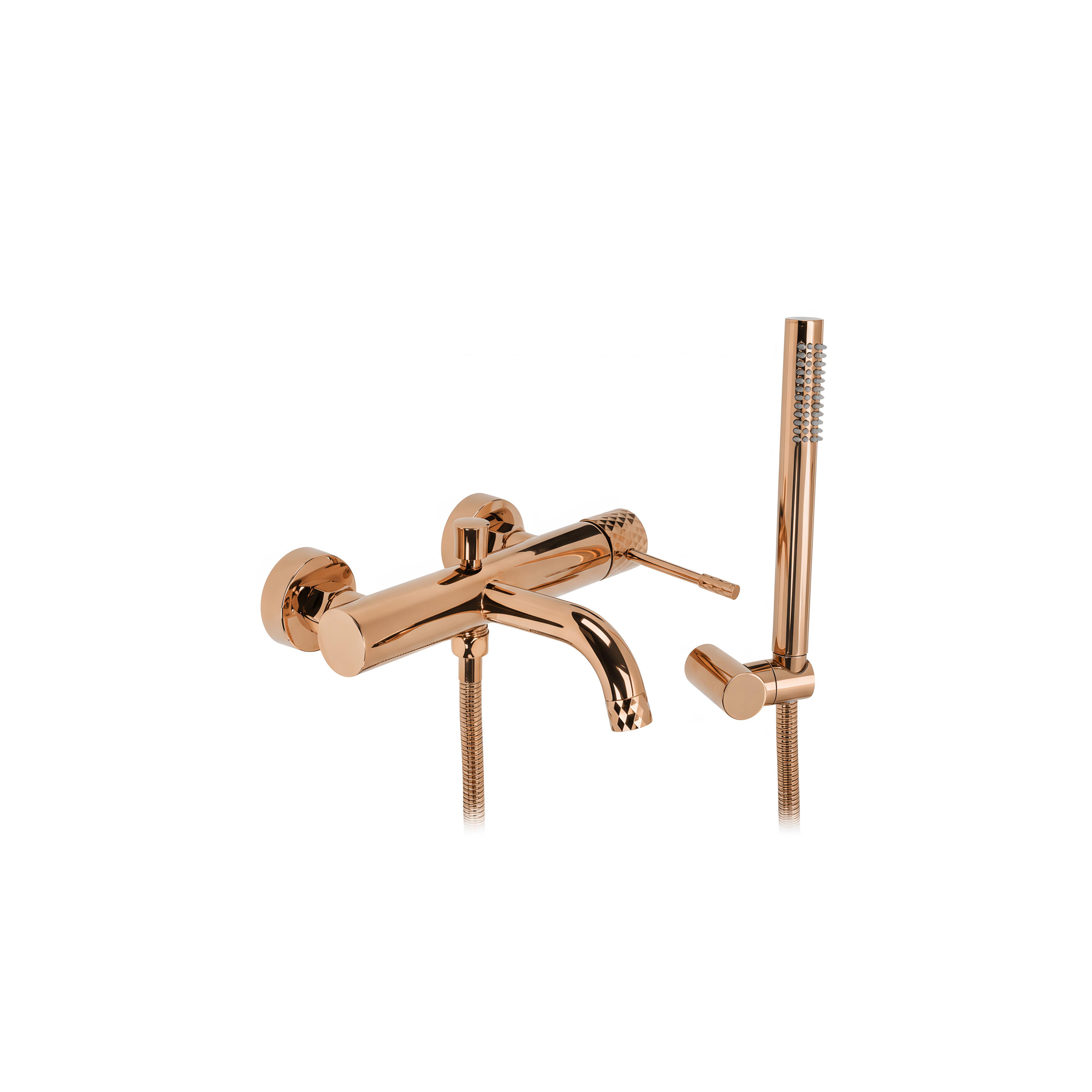 Bathroom faucet Rea Lungo Diamond Copper