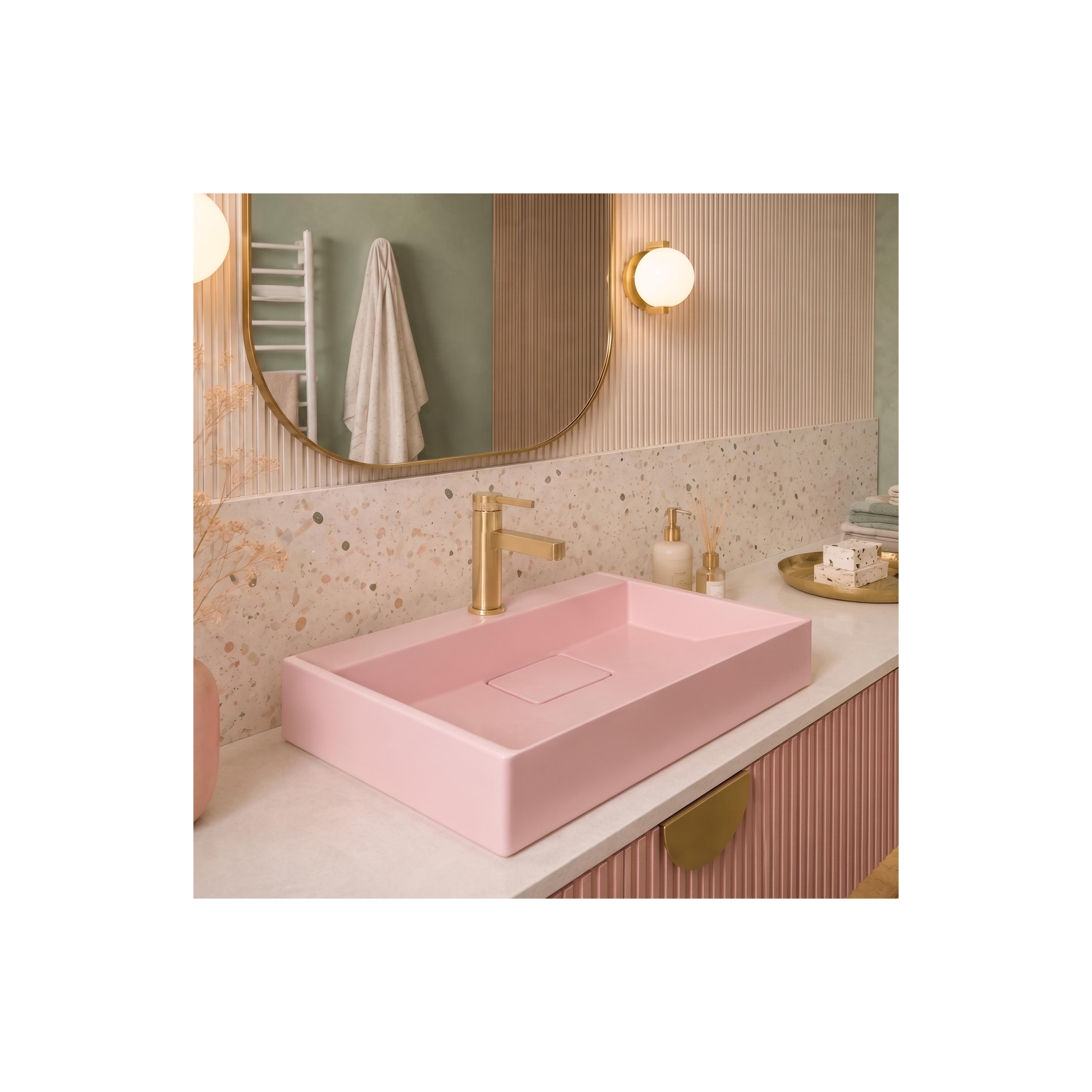 Nablatni umivaonik GOYA PINK 60CM