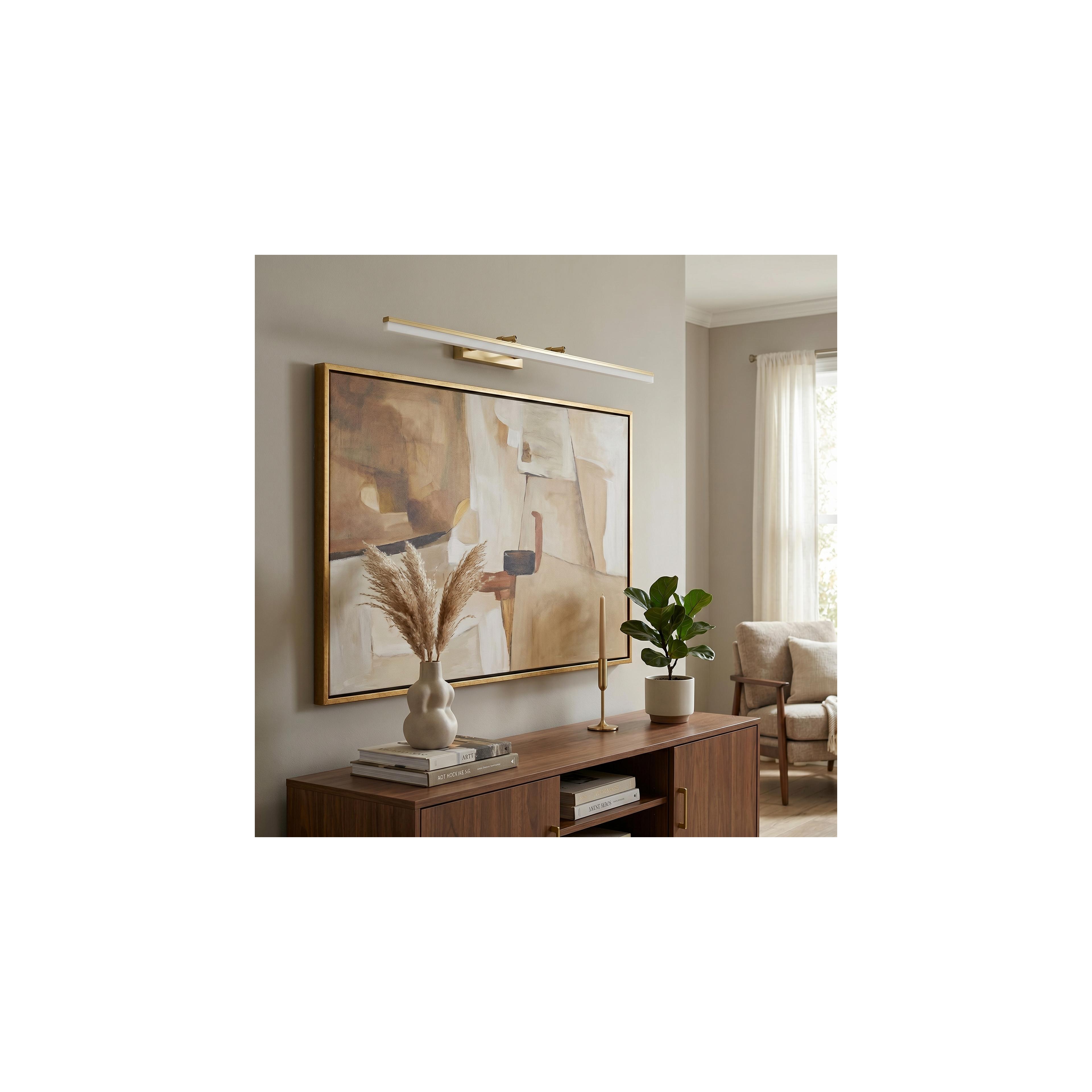 Bad LED-Wandleuchte  APP1877-1W 80cm BRUSH GOLD