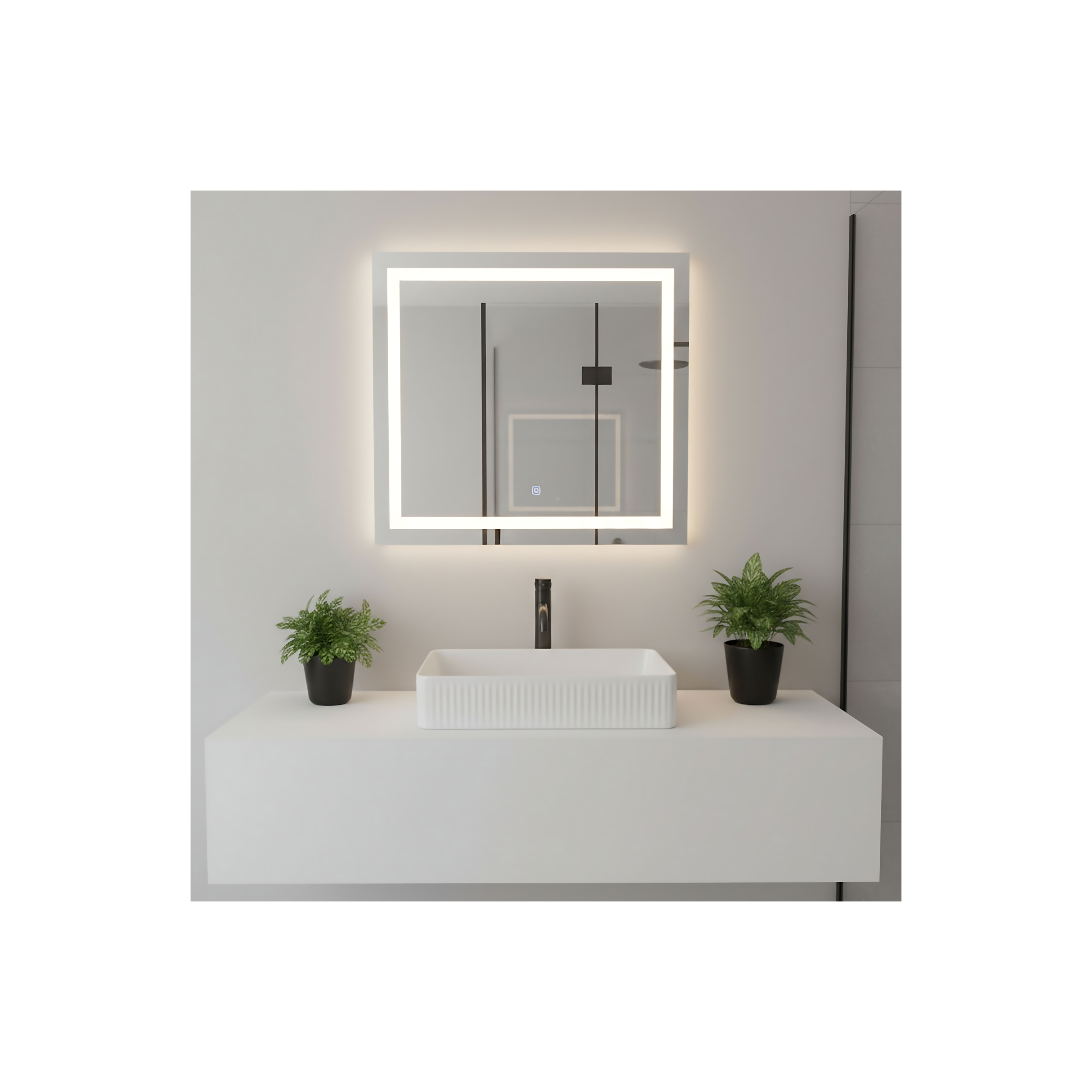 Countertop washbasin Rea Fiorella