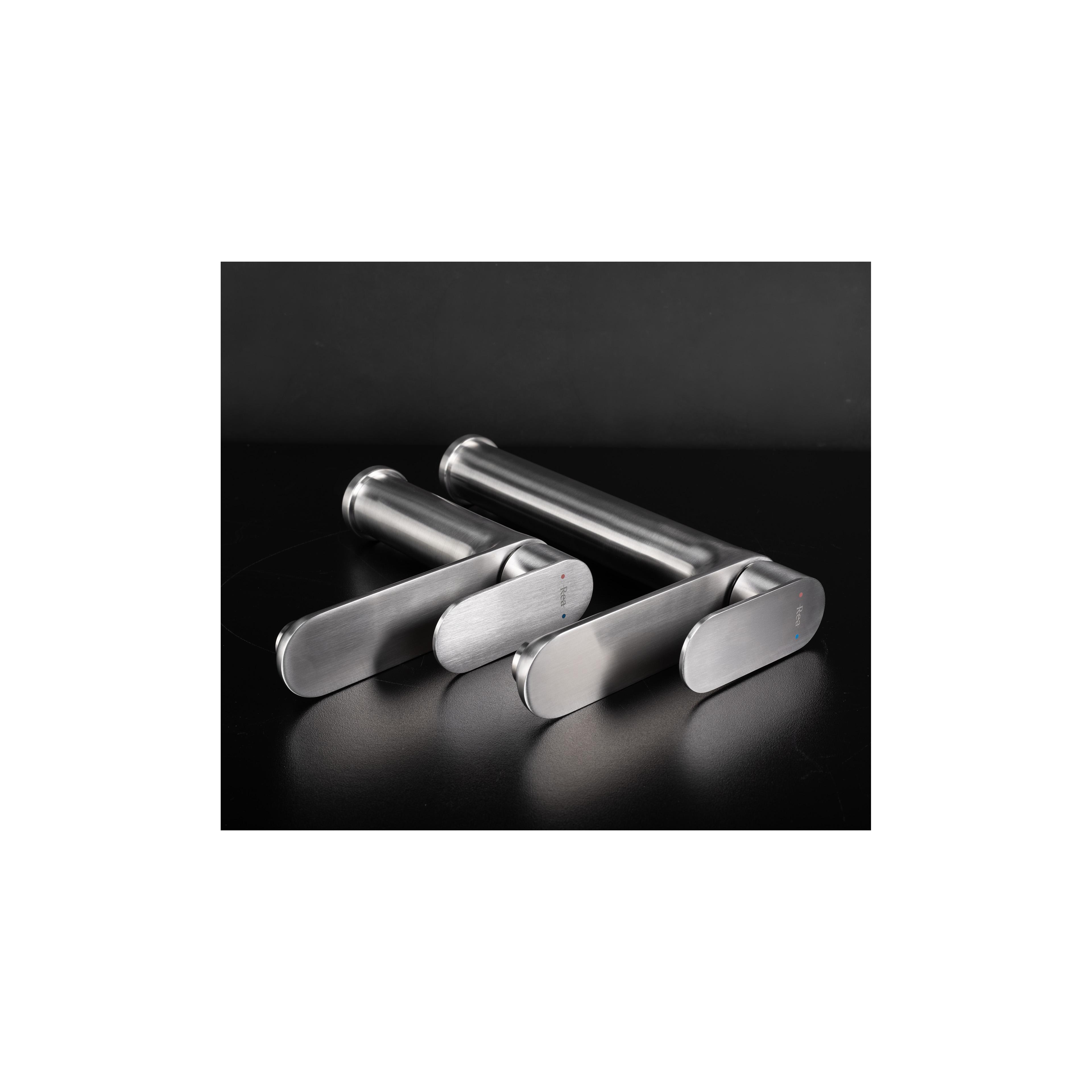 Waschbeckenarmatur Rea Logan Brush Nickel