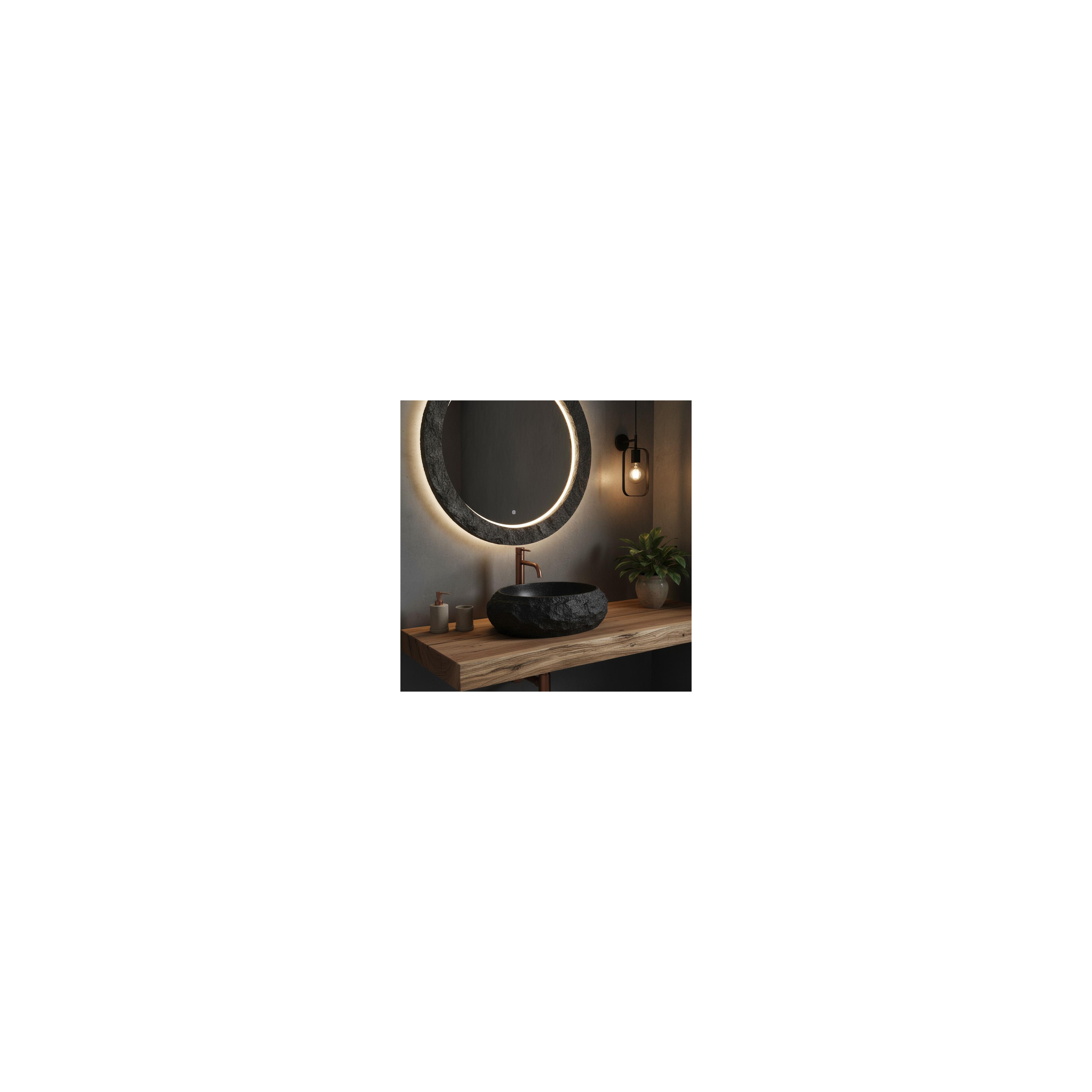 Aufsatzwaschbecken Rea Mika Black