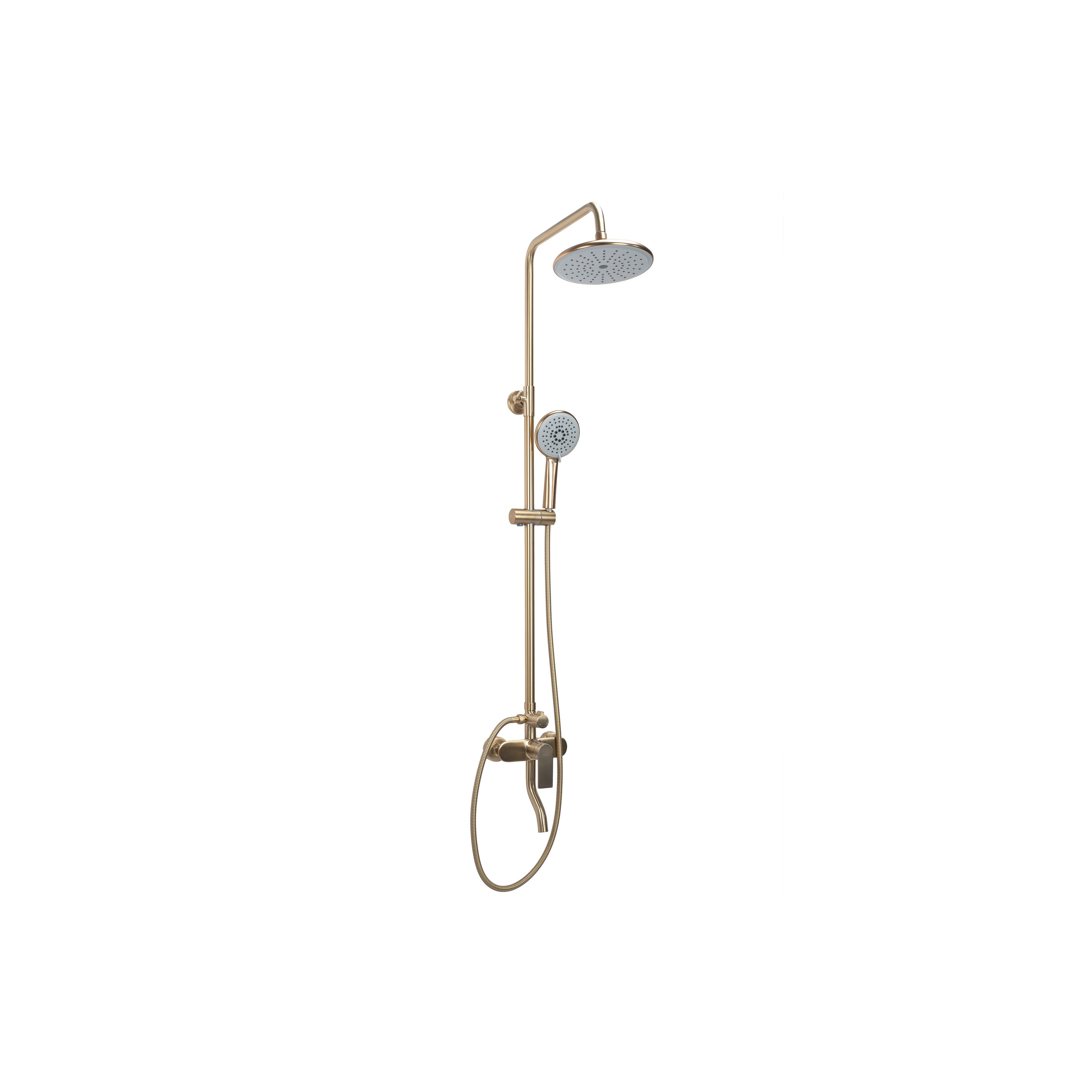 Kit de douche Rea VERSO BRUSHED GOLD