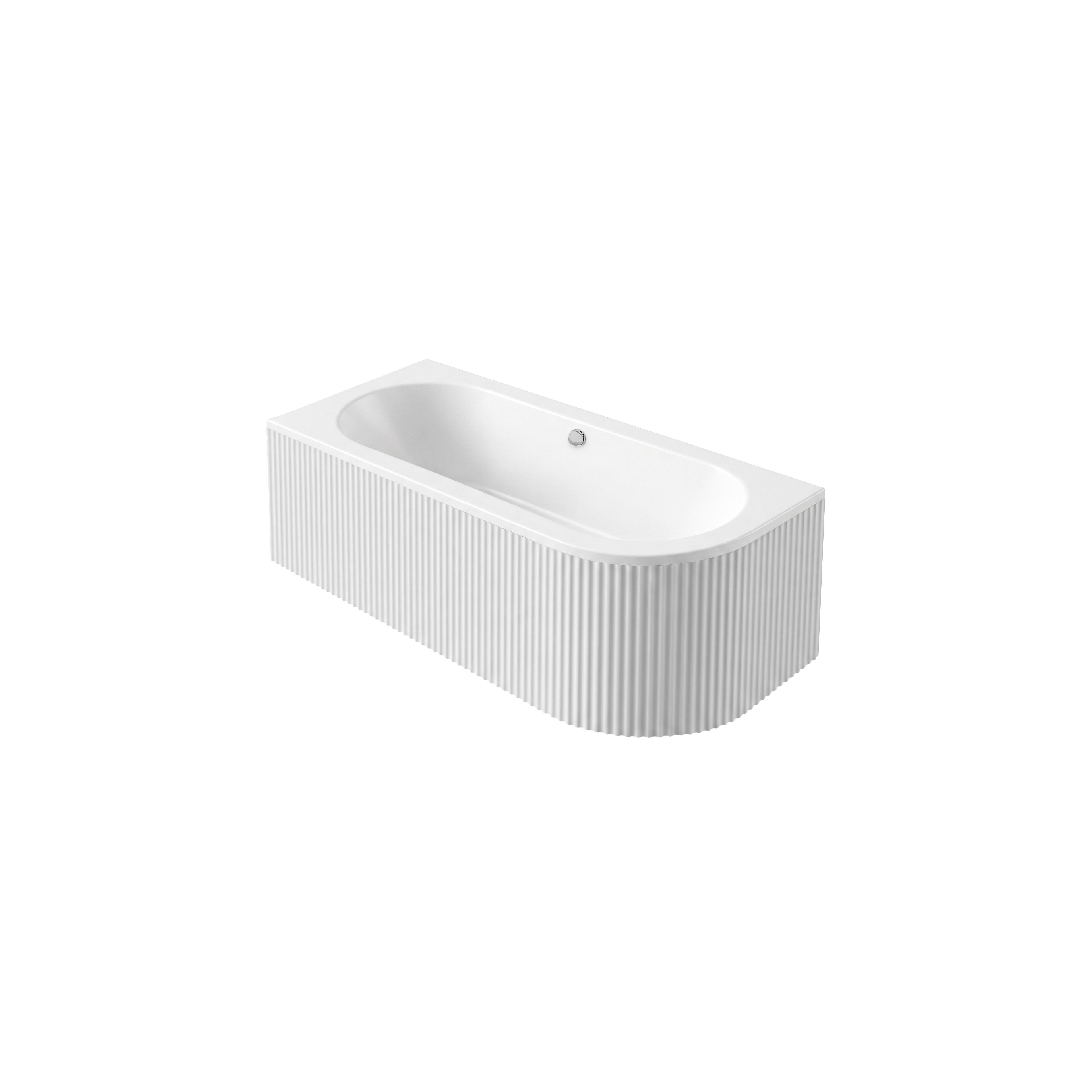 Acryl Eckbadewanne Rea Orion Stripe Left 170cm