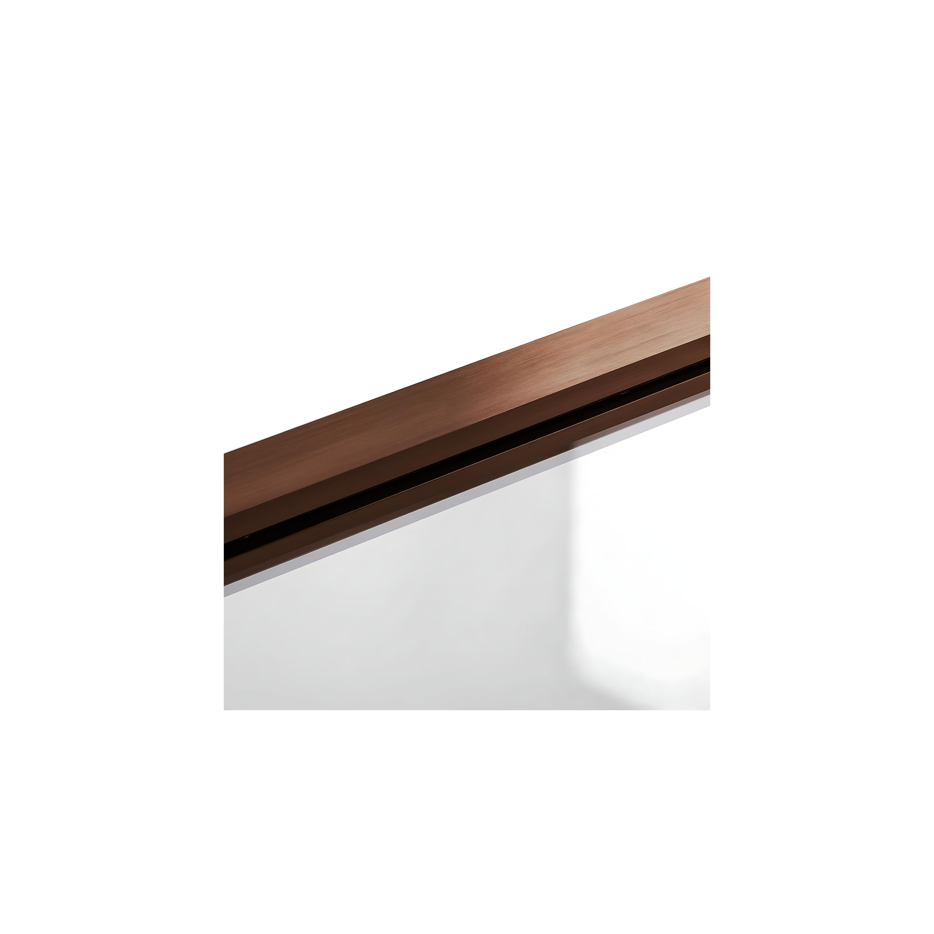 Pare-baignoire pliant Rea Agat-3 120 Brush Copper