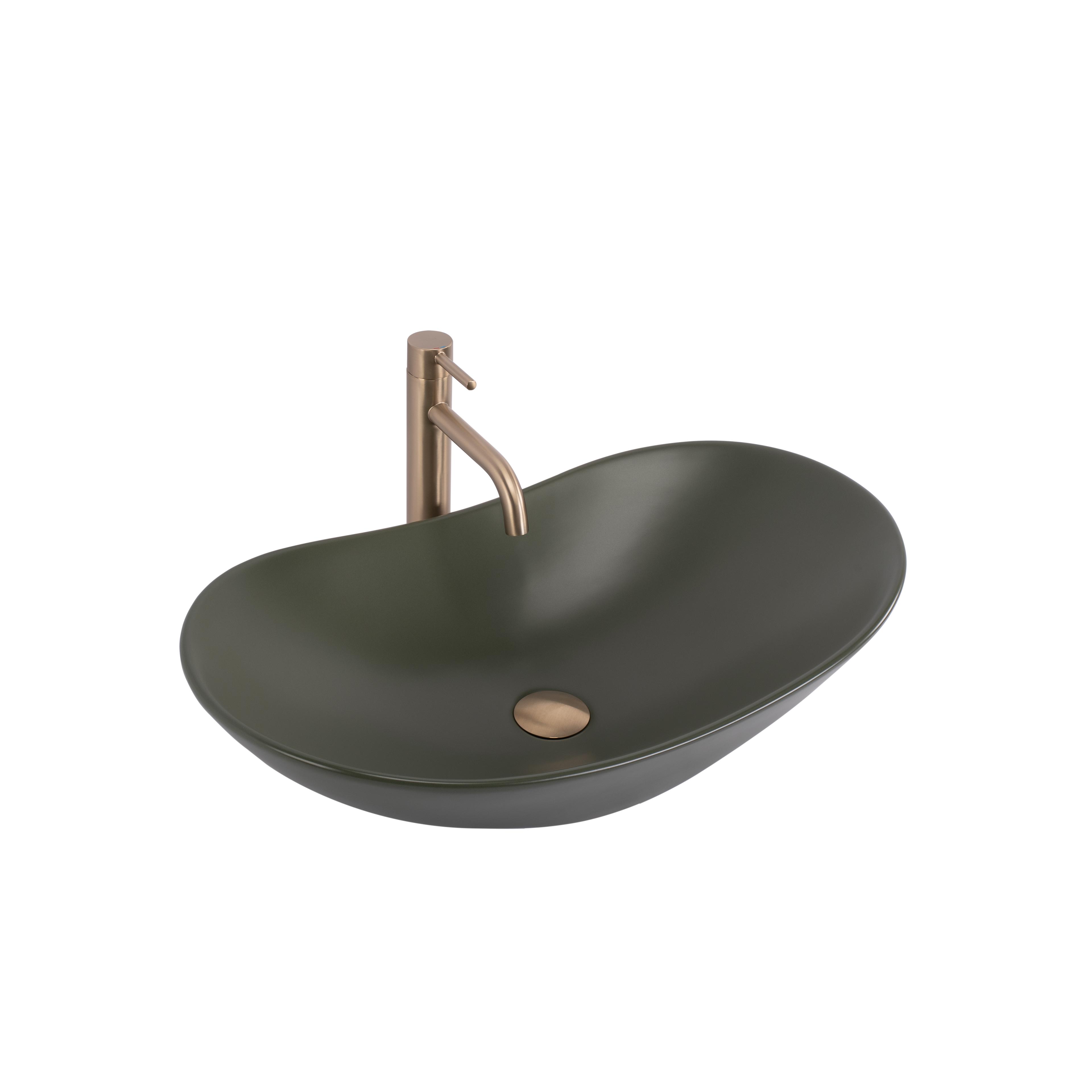 Countertop Basin Rea Royal Olive Matt