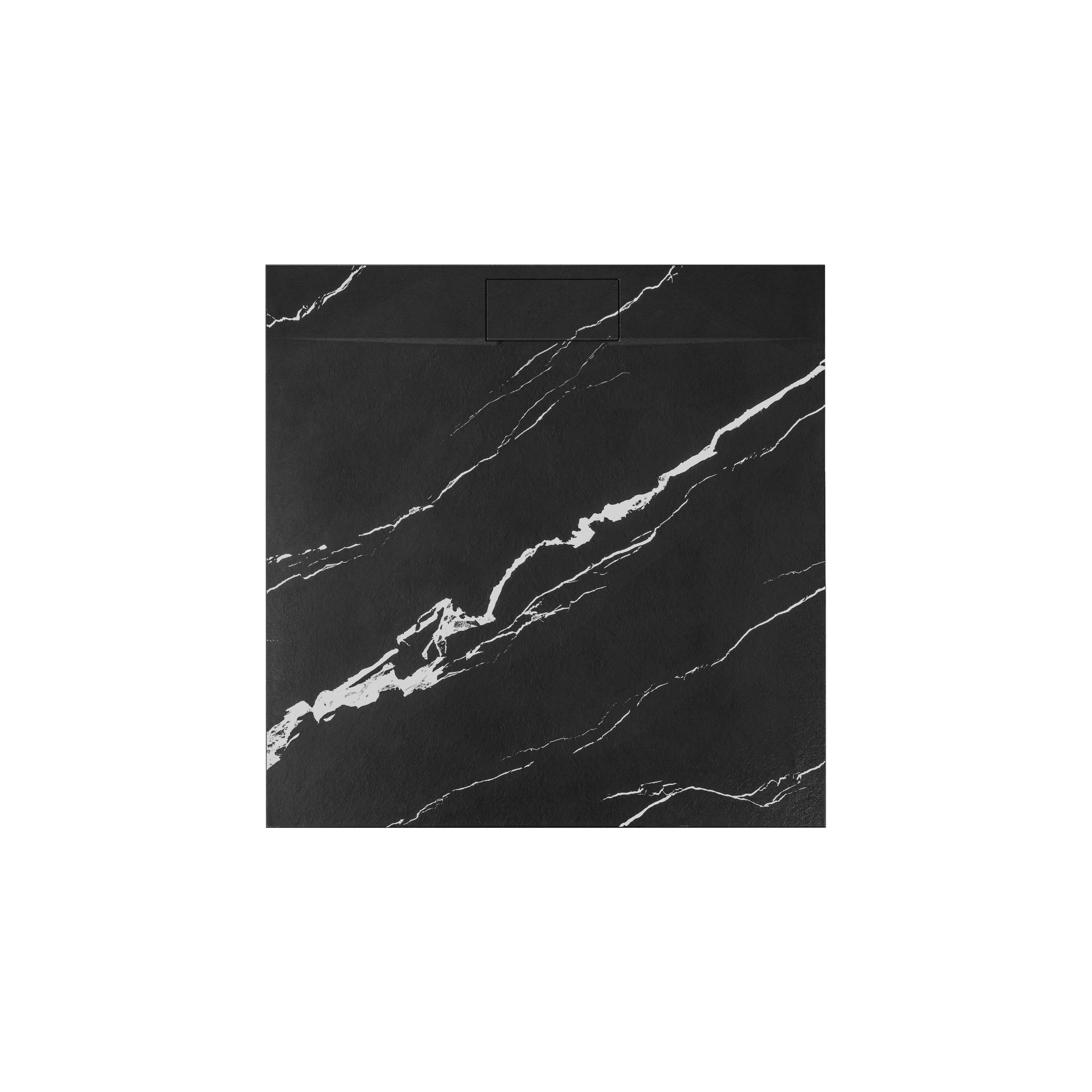 Duschtasse Bazalt CARRARA BLACK 90x90