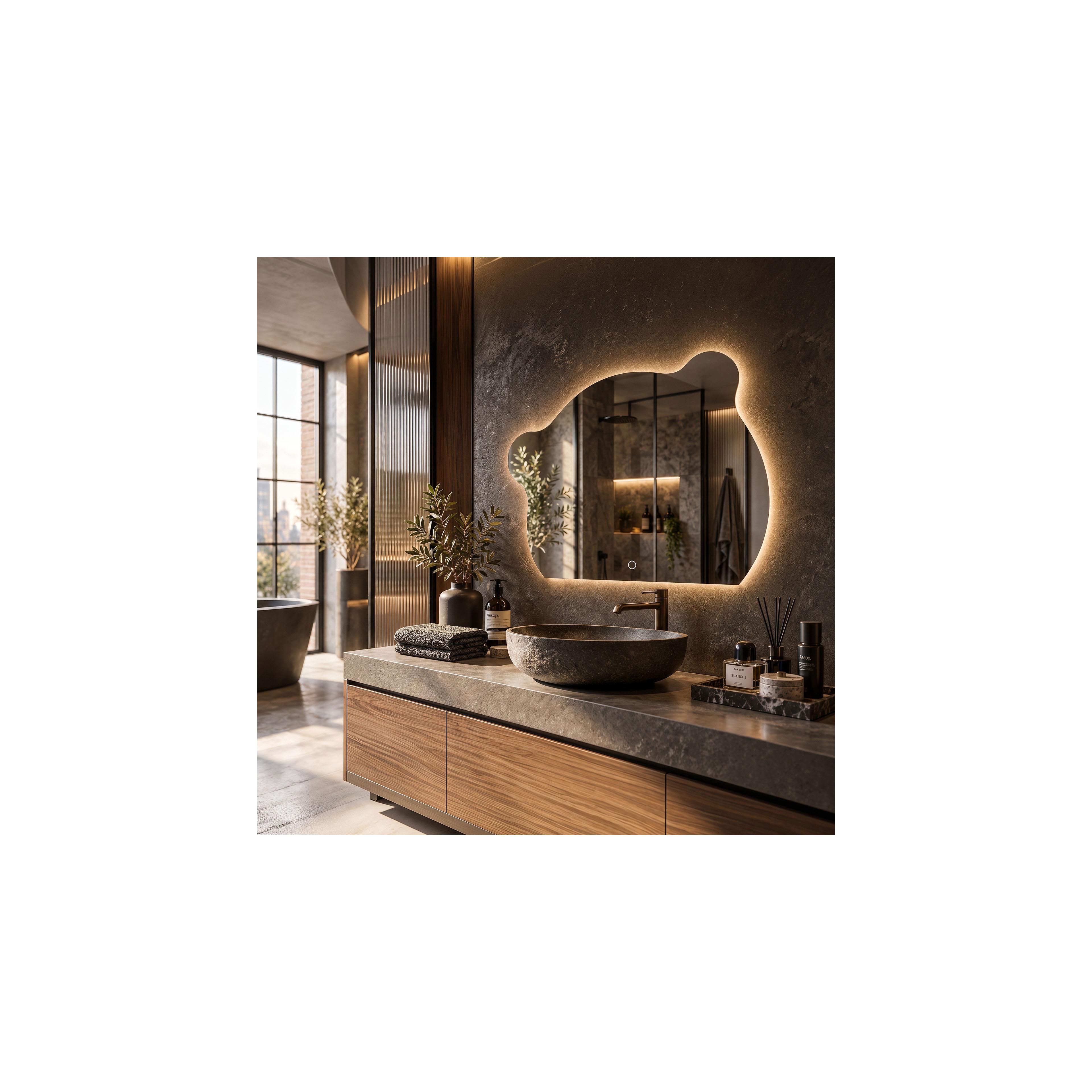 Lustro ścienne LED YH-BL-3 70x85cm