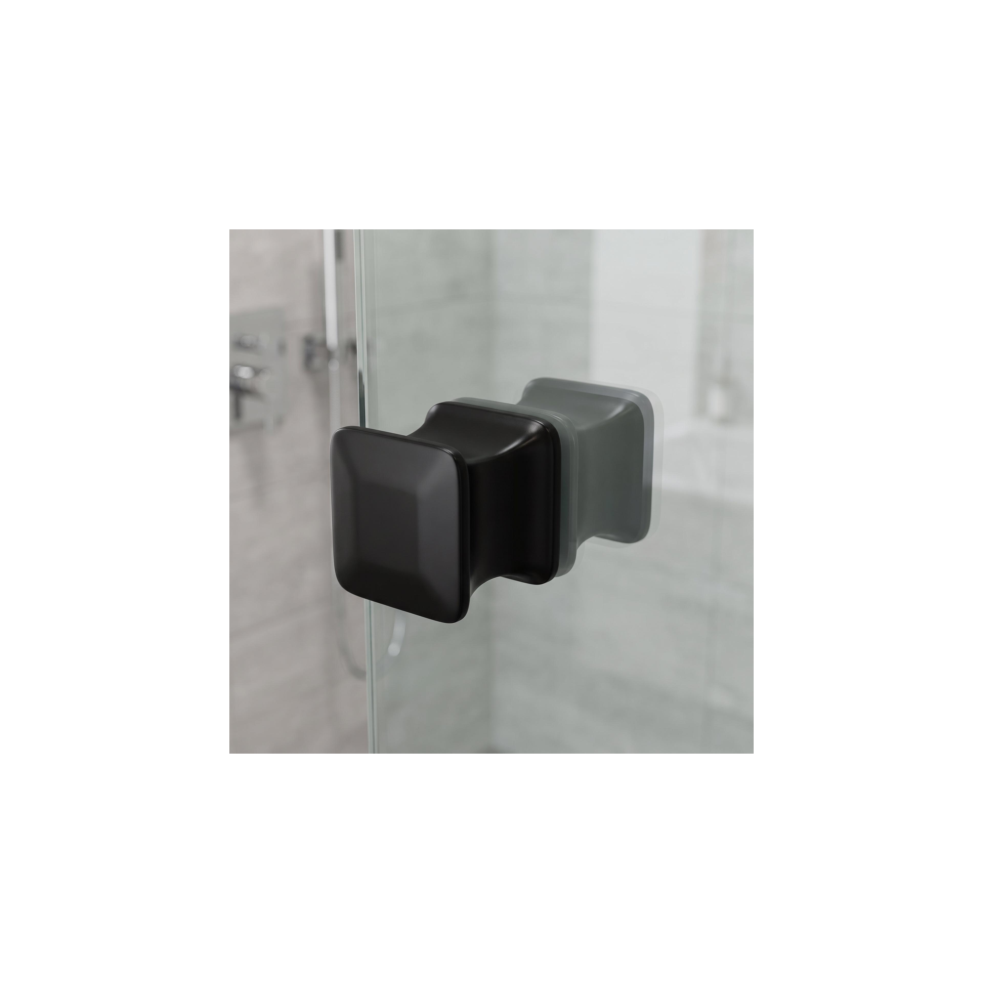 Shower door handle Rea 04 Black