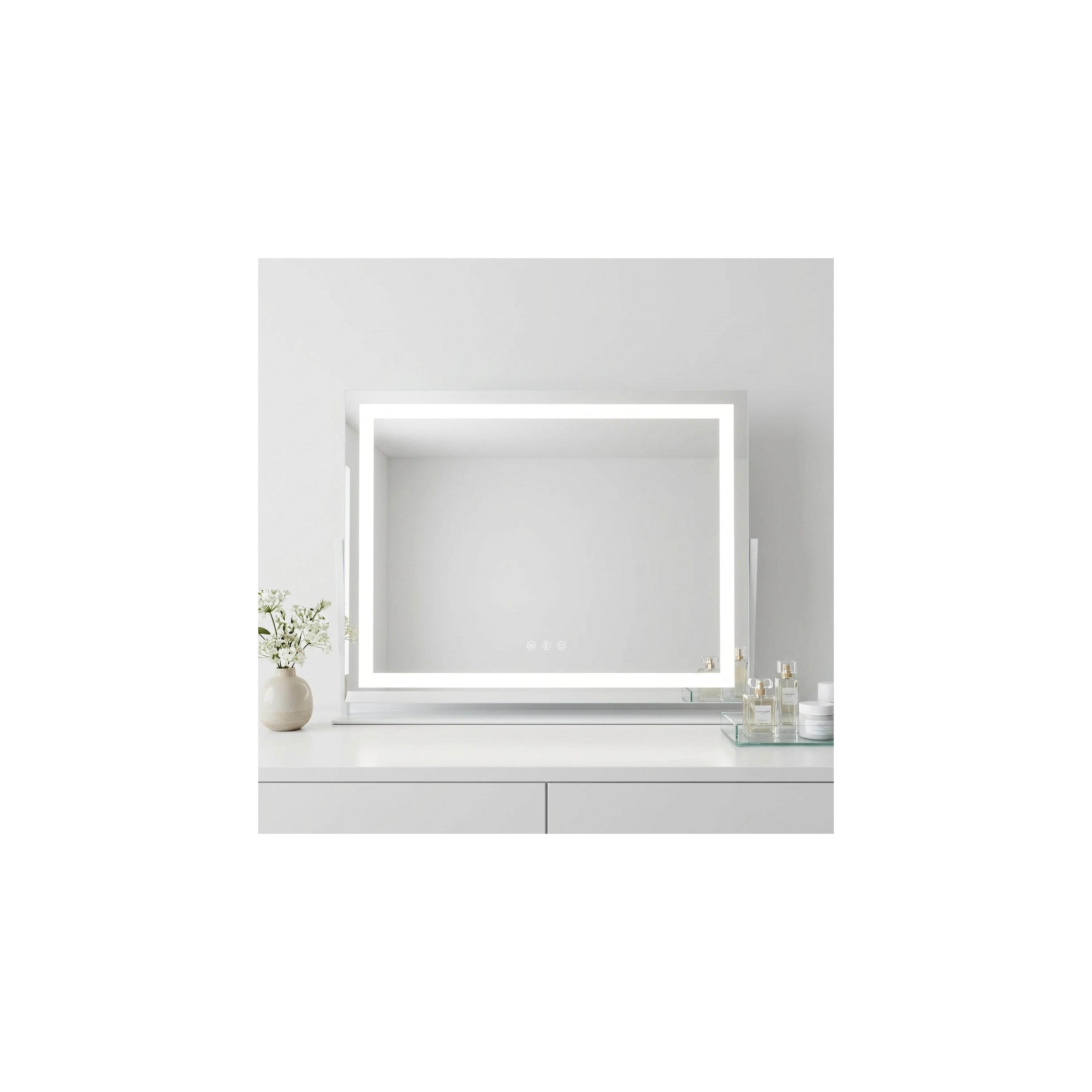 Spiegel LED STUDIO White 58x45
