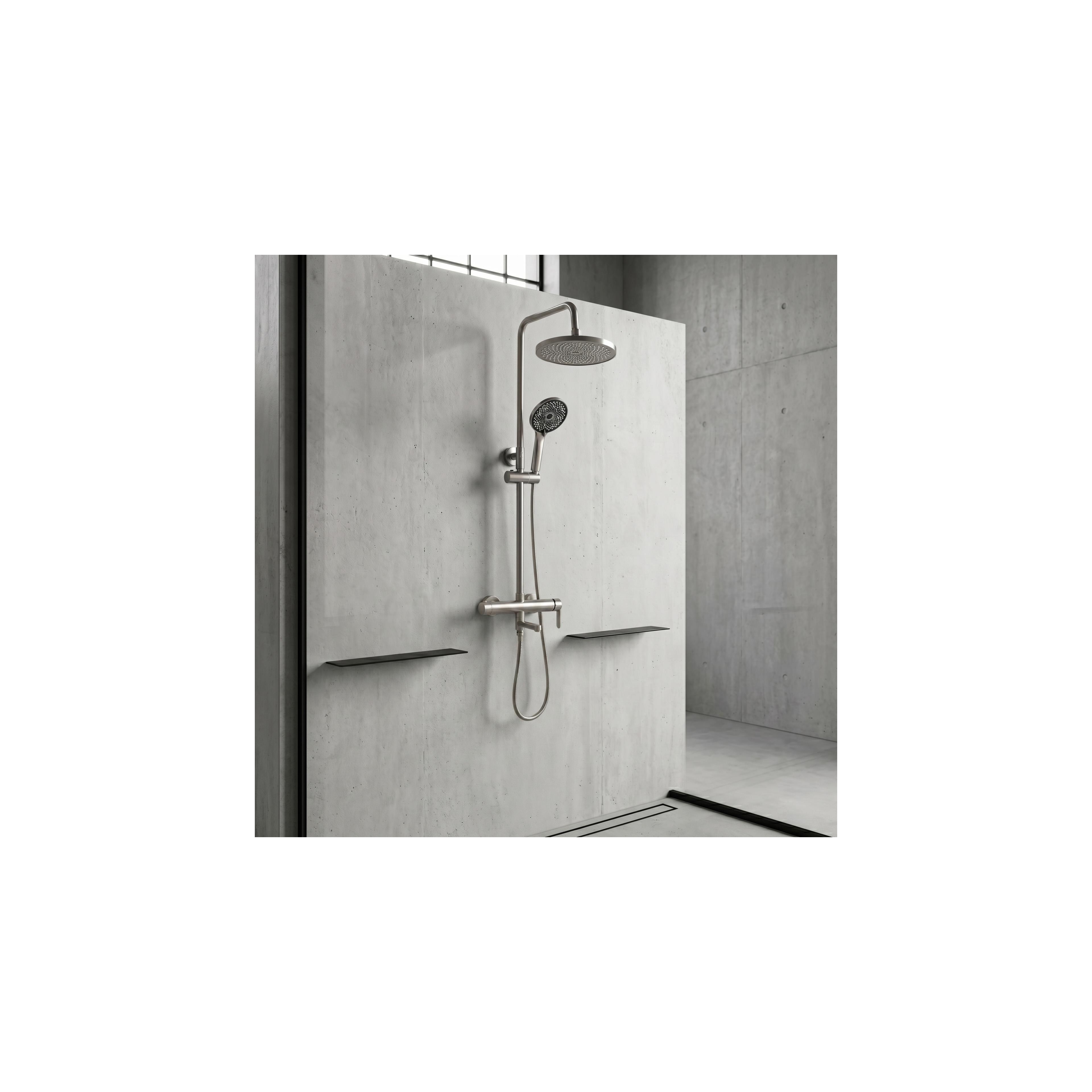 Thermostat Duschset Lungo Diamond Gold