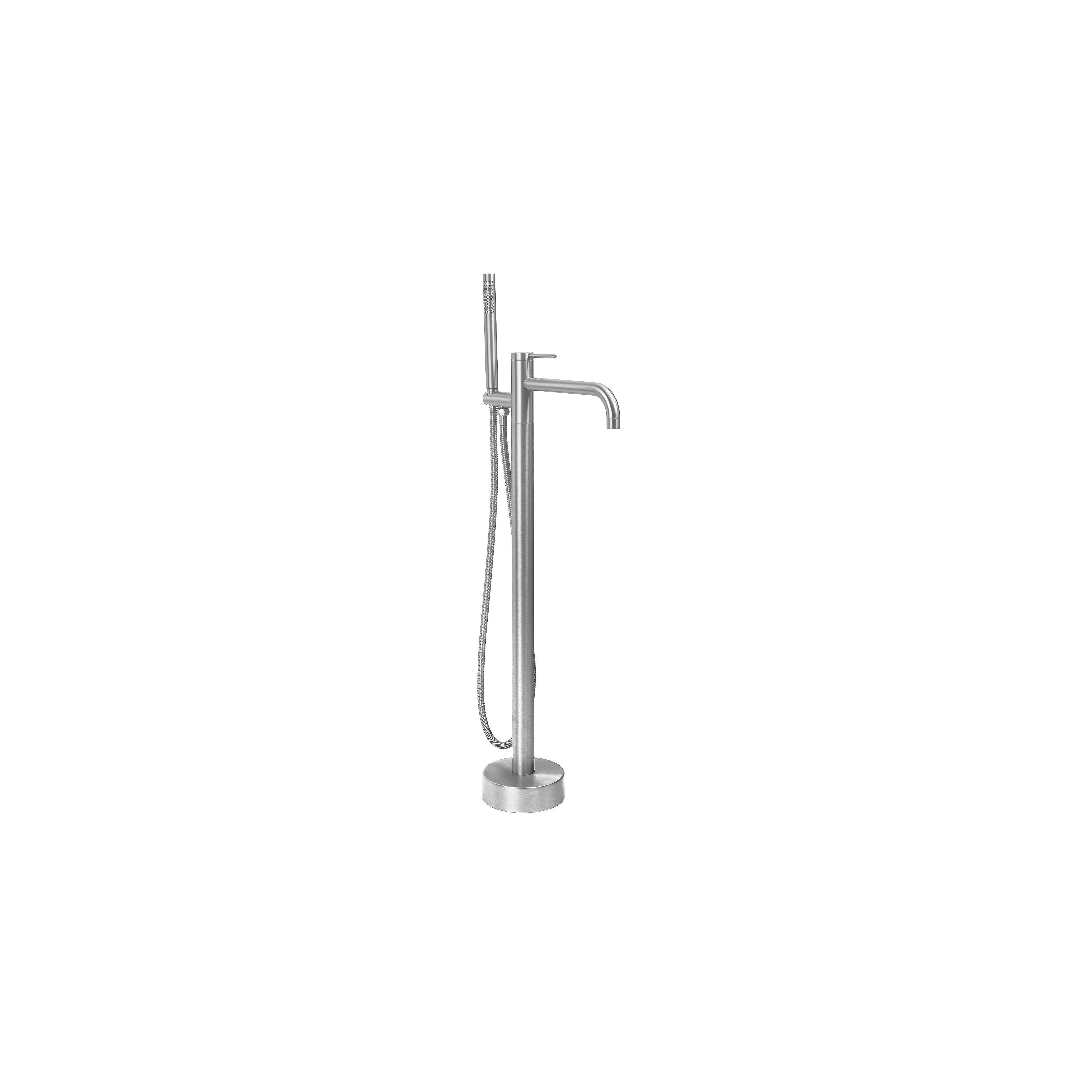 Frei stehende Armatur Rea Clif Brush Nickel