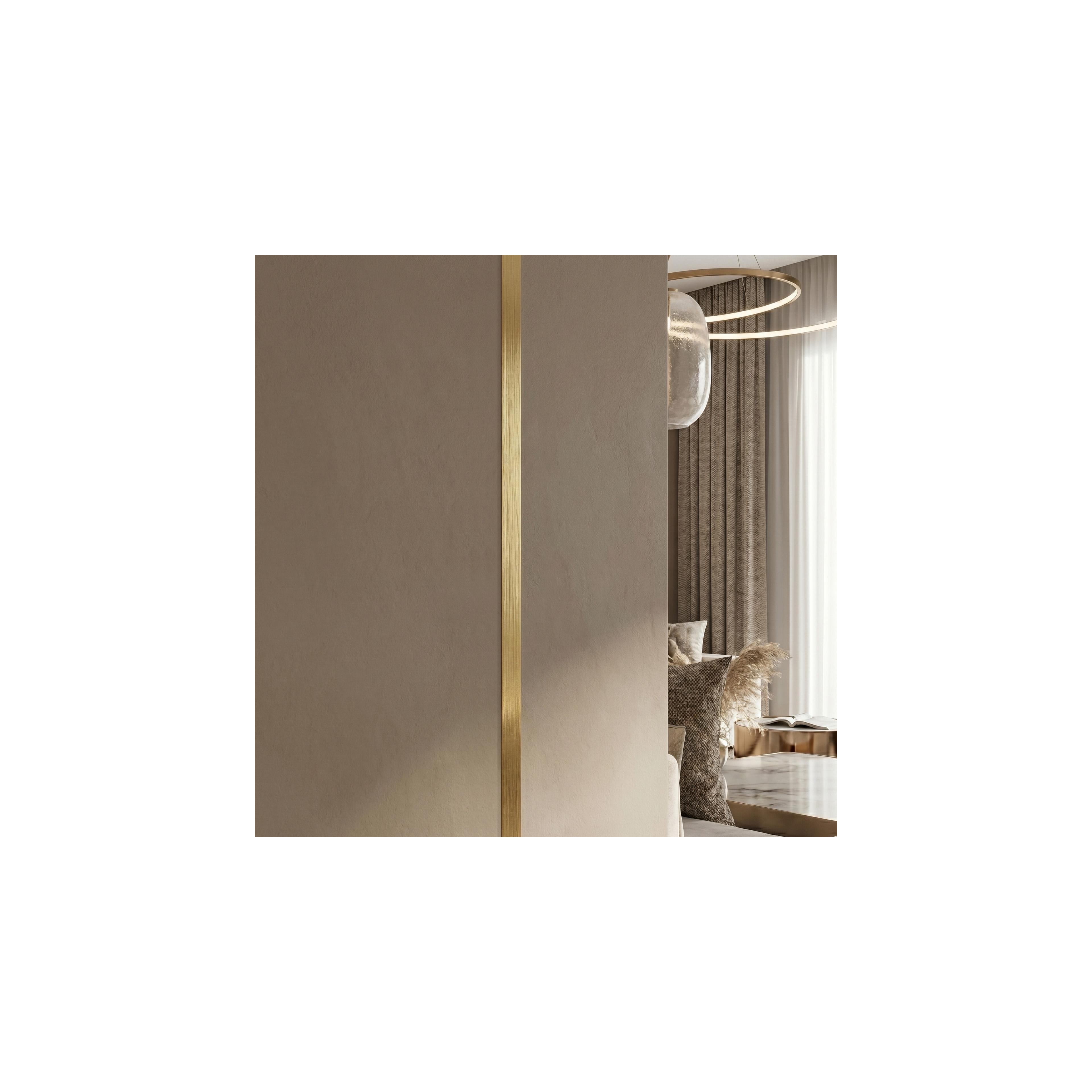Selbstklebende Zierleiste Rea P14454 2cm Brush Gold