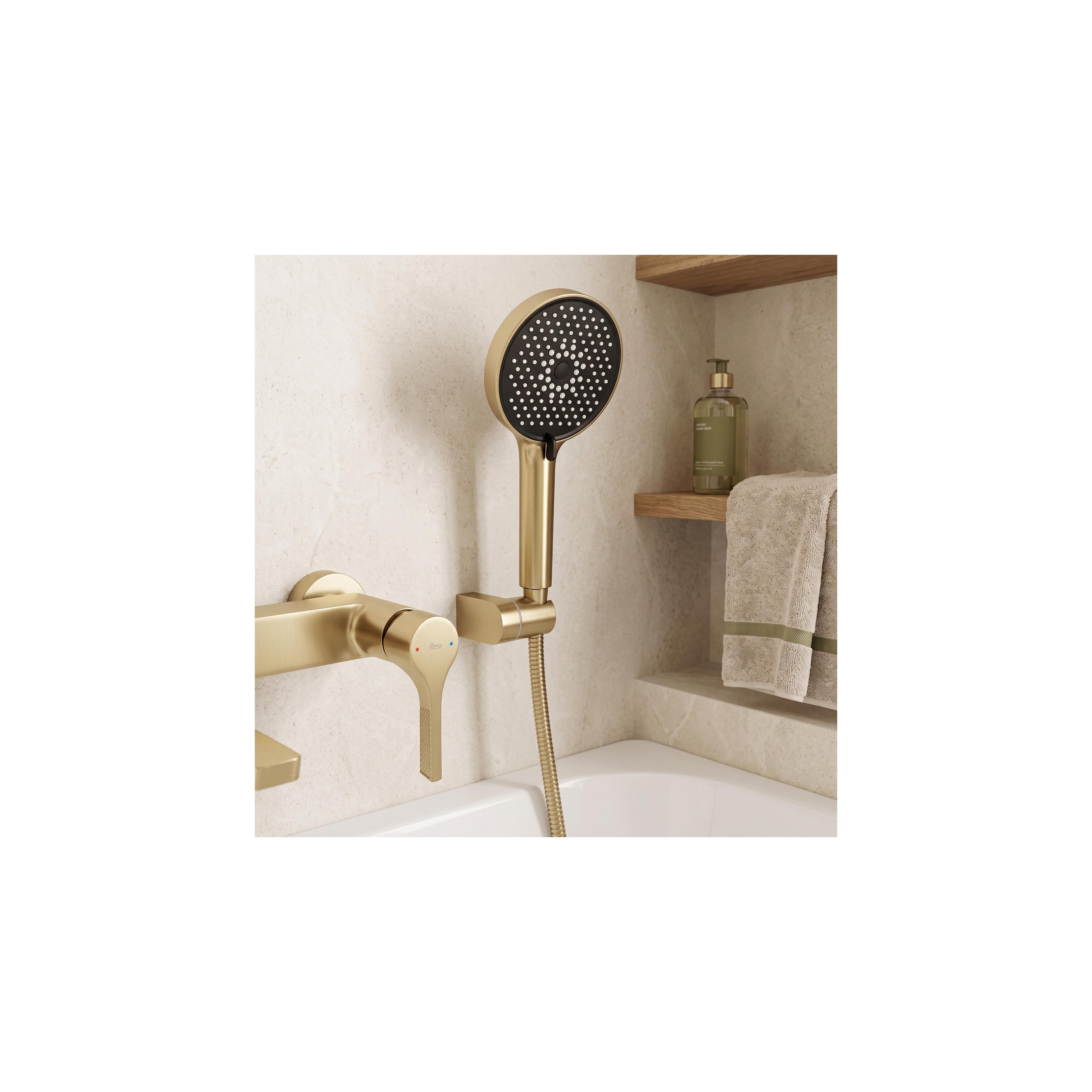 Wannenarmatur PREMIUM Rea Maxim Brush Gold