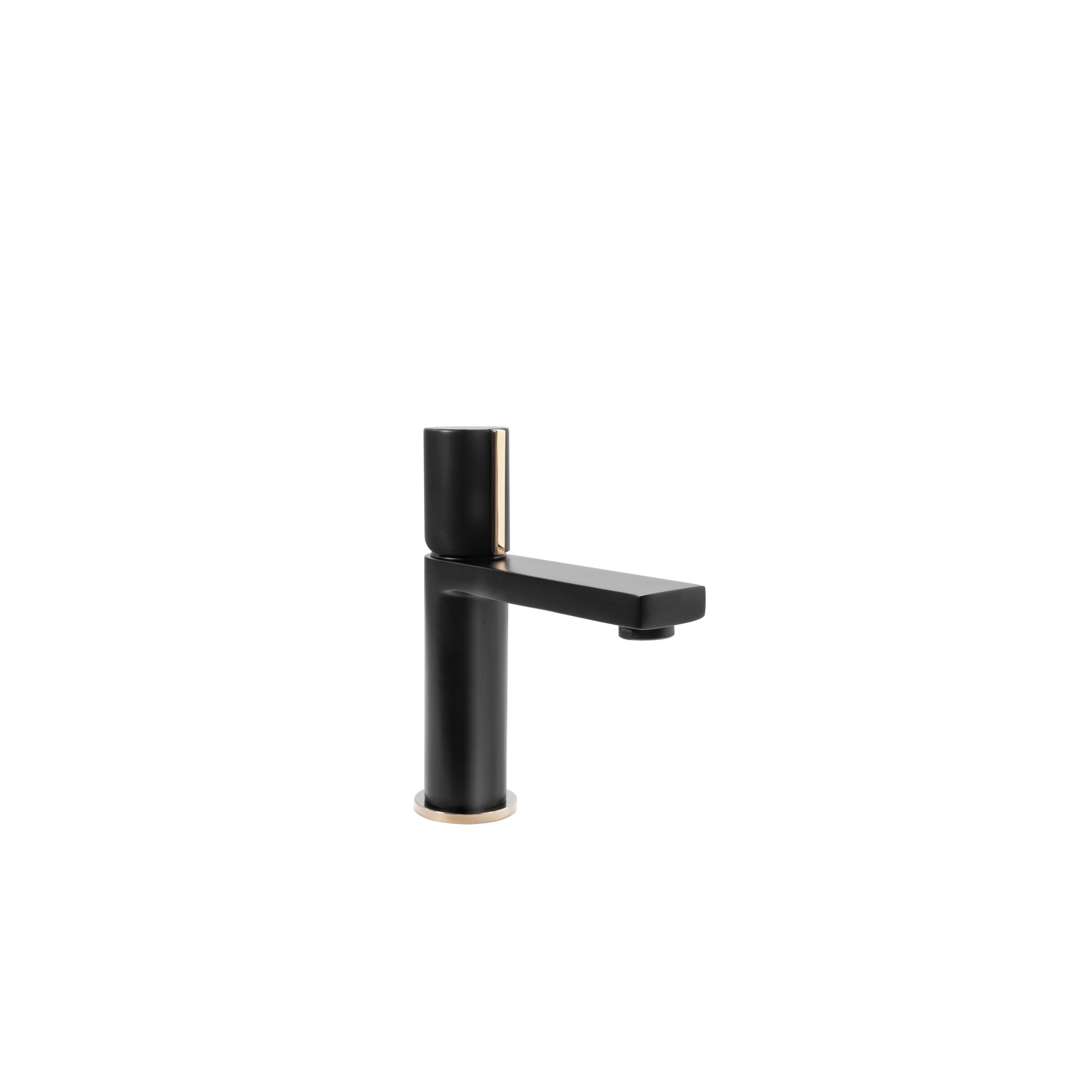 Izlietnes maisītājs REA ICON Black Gold Low