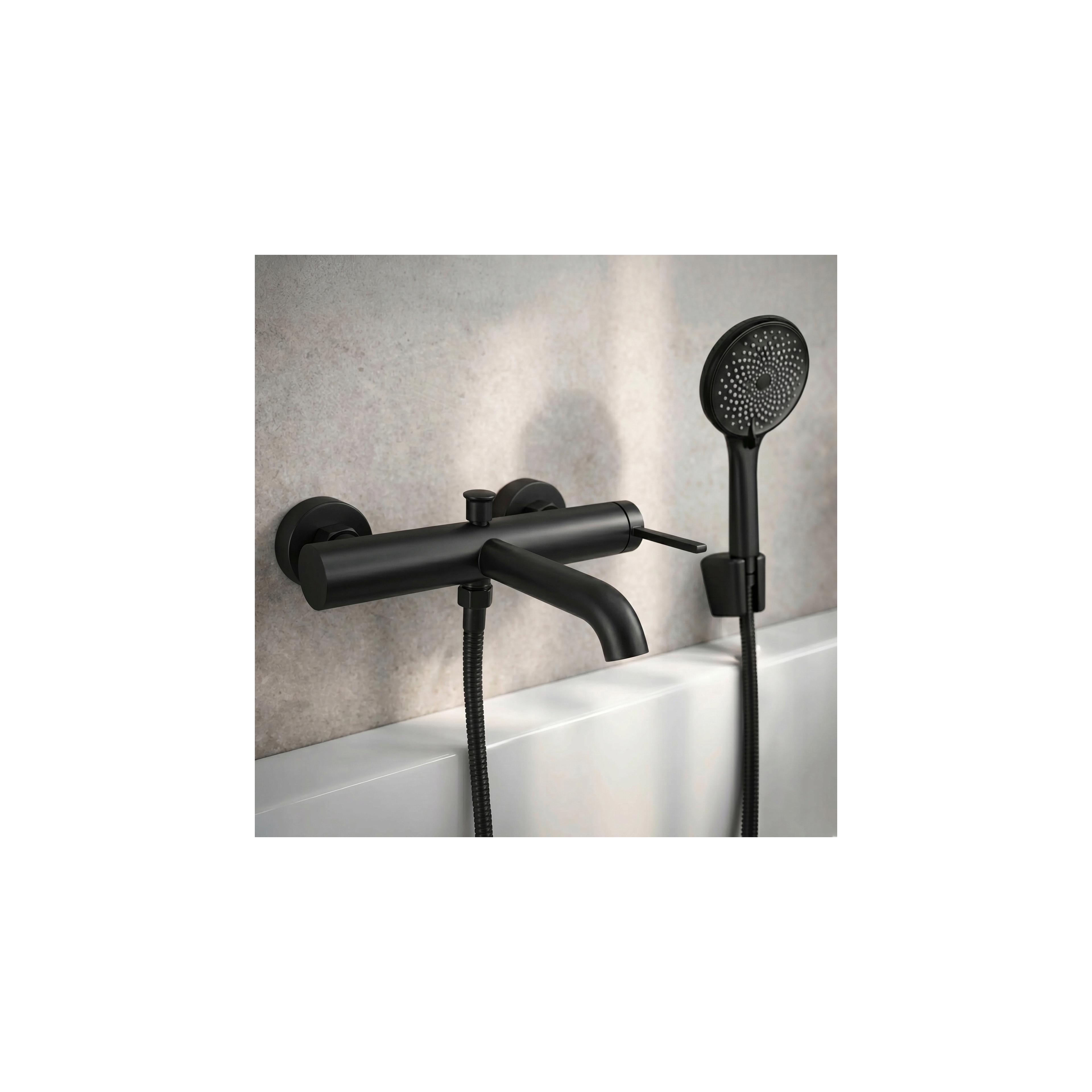 Duschschlauch Rea Black 150 cm