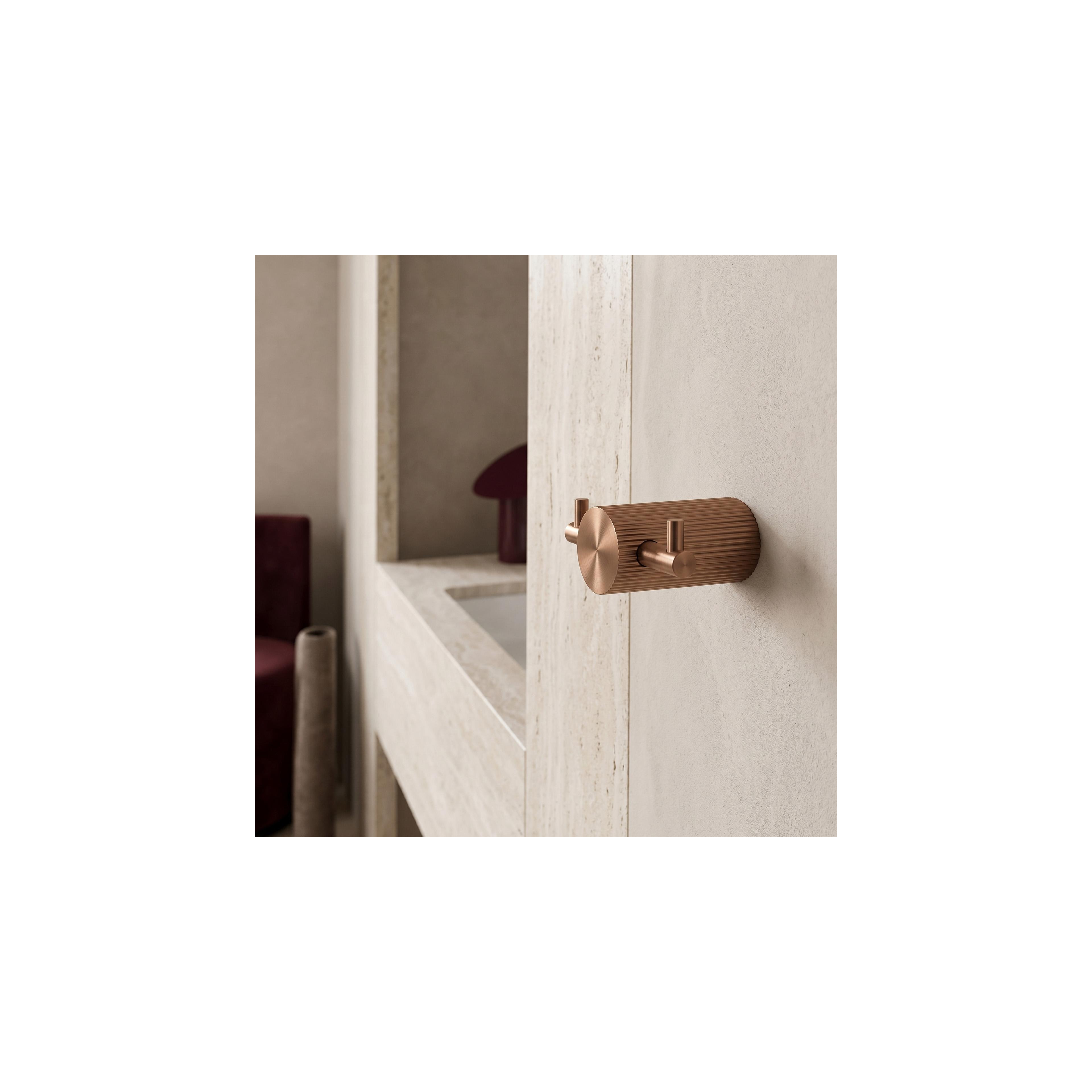 Badezimmerhaken 64104A SOLO Brush Copper
