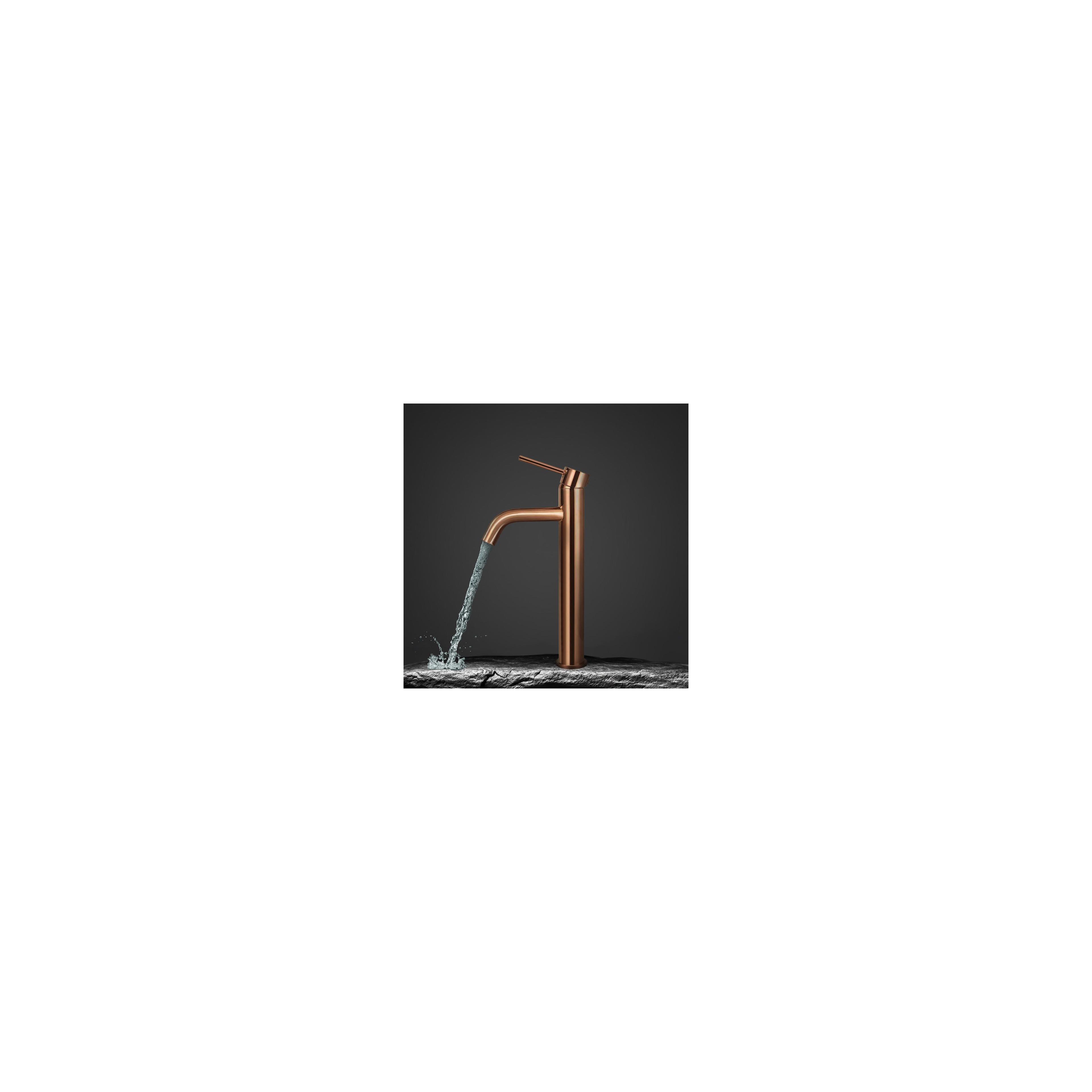 Bathroom faucet Rea Lungo Copper High