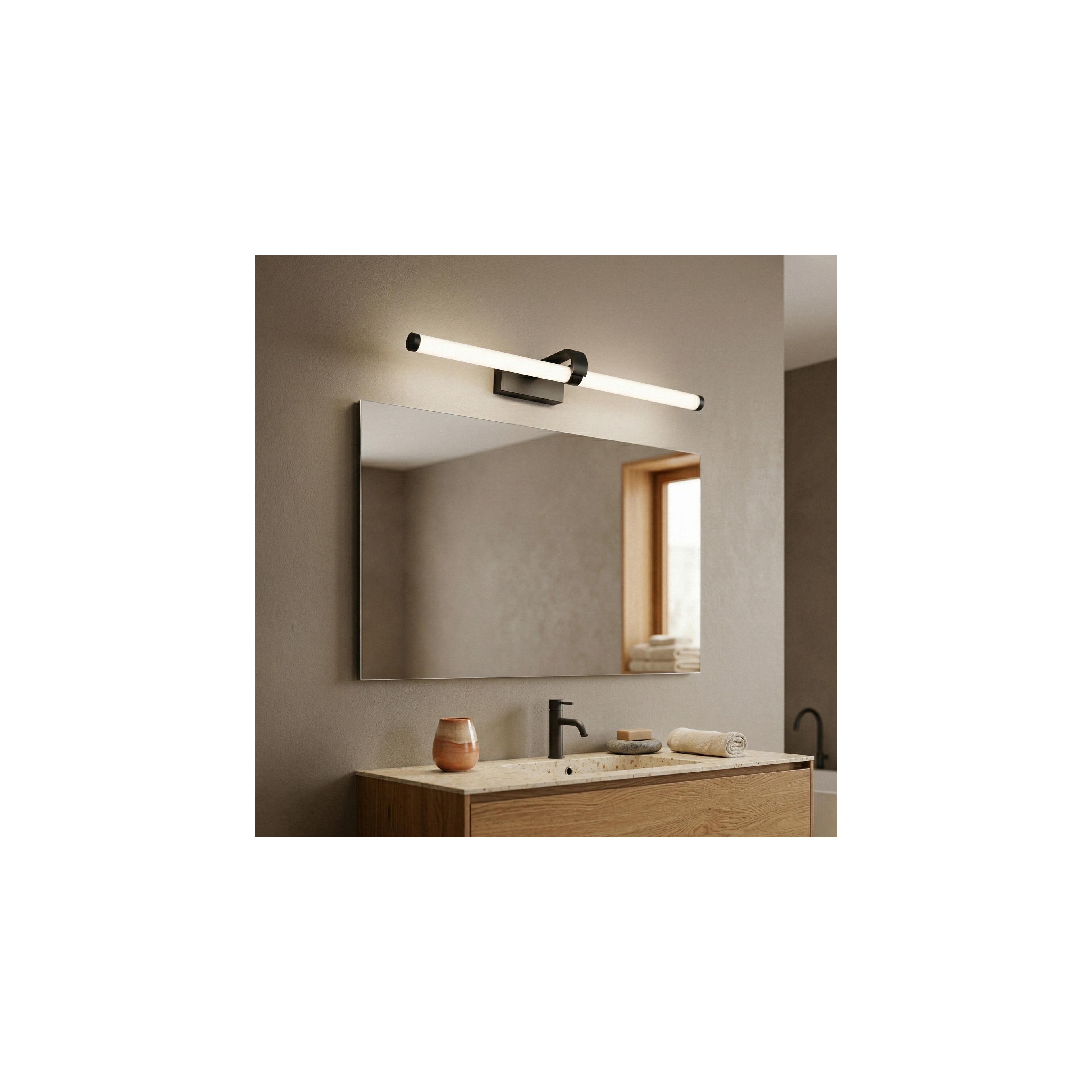 Bad LED-Wandleuchte APP1888-1W 60cm BLACK