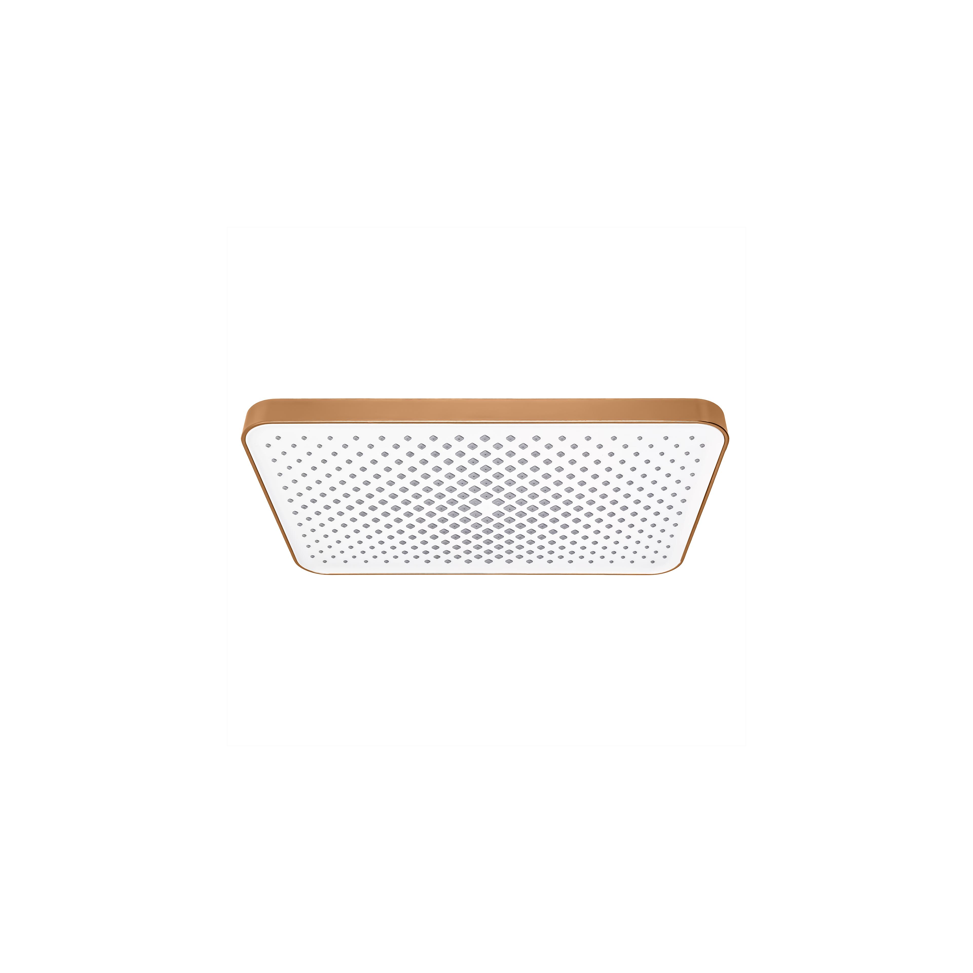 Правоъгълна душ пита REA JS-032 Brushed Copper