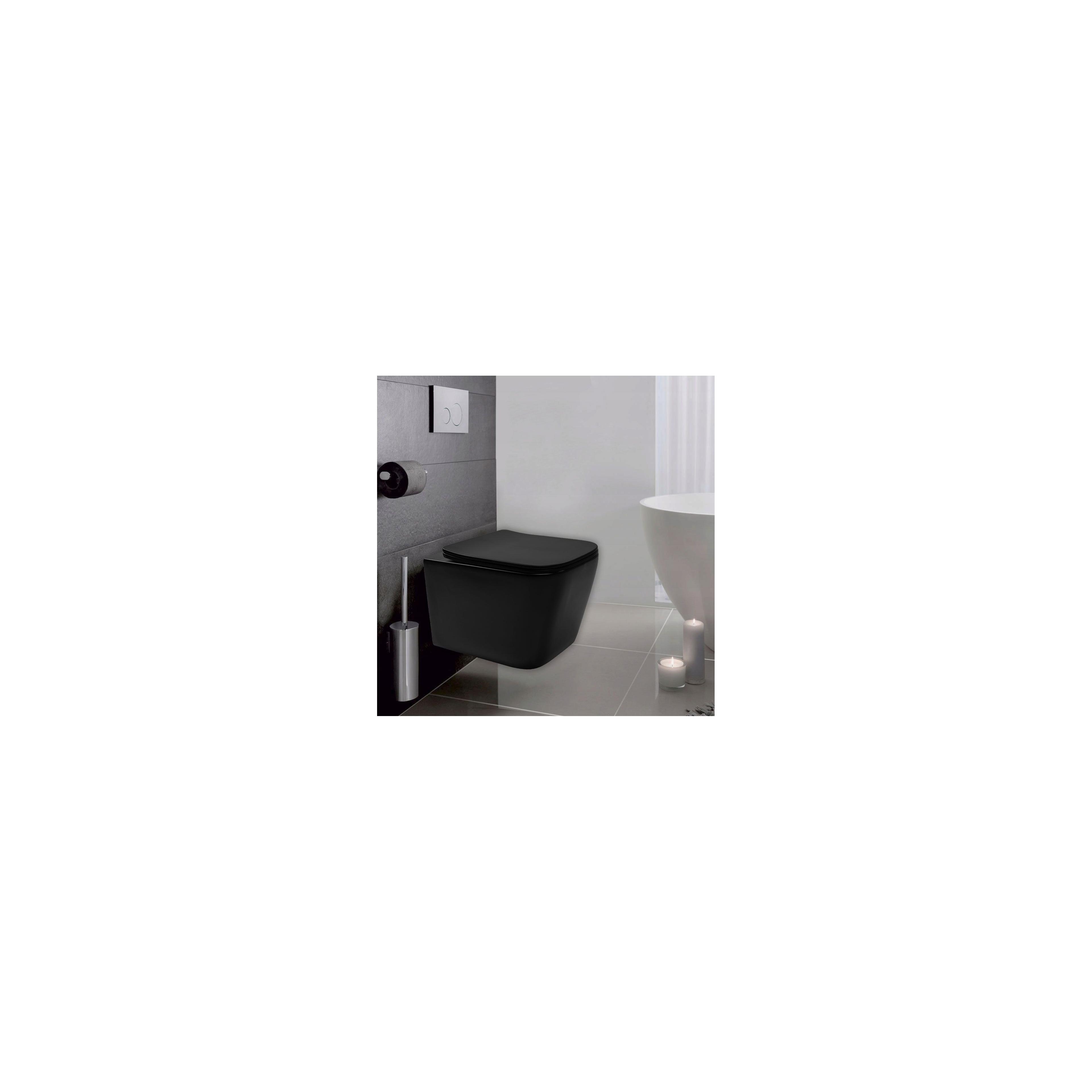 Toilet bowl Rea Julio Black Matt
