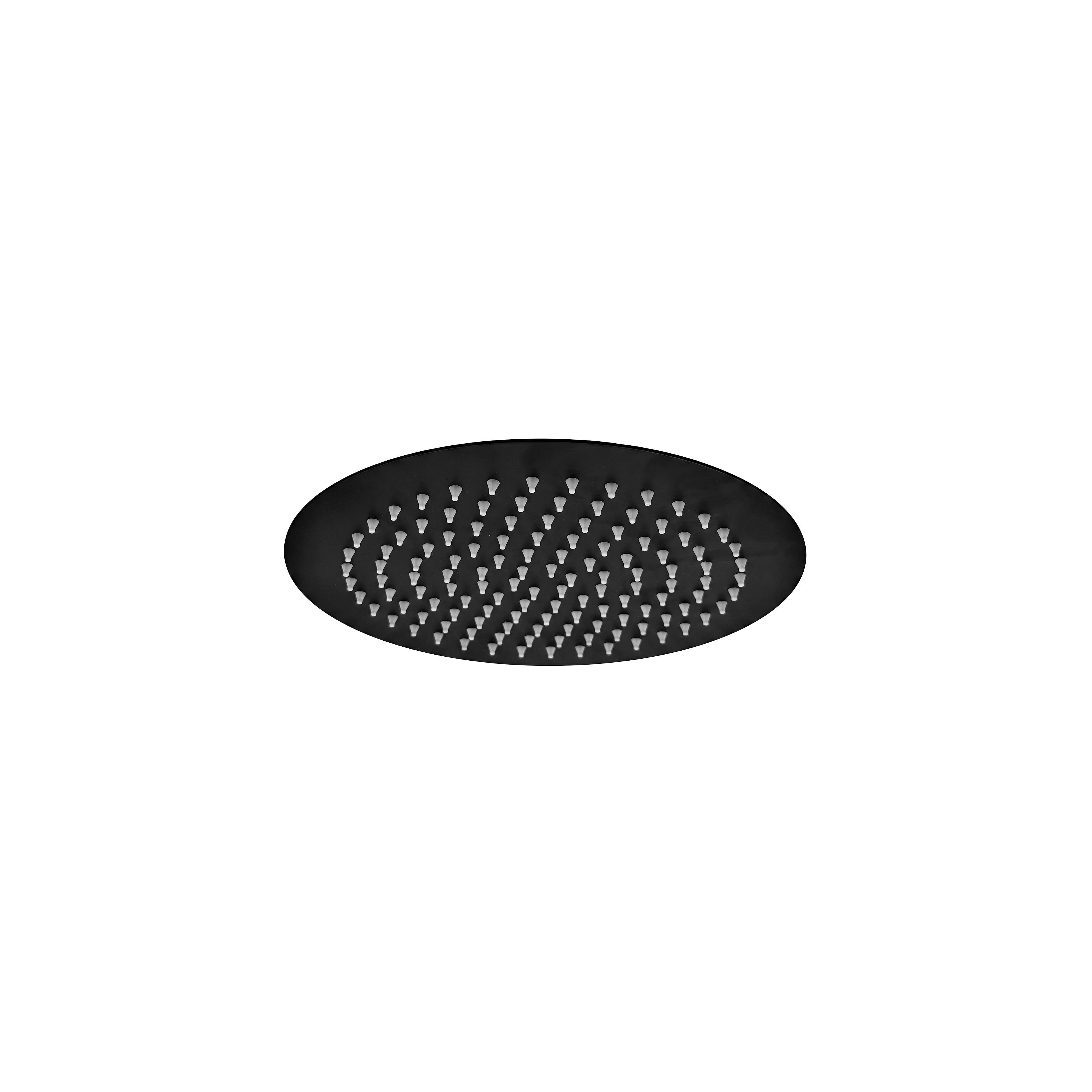 Кръгла душ глава REA JS-P014B 25cm Black