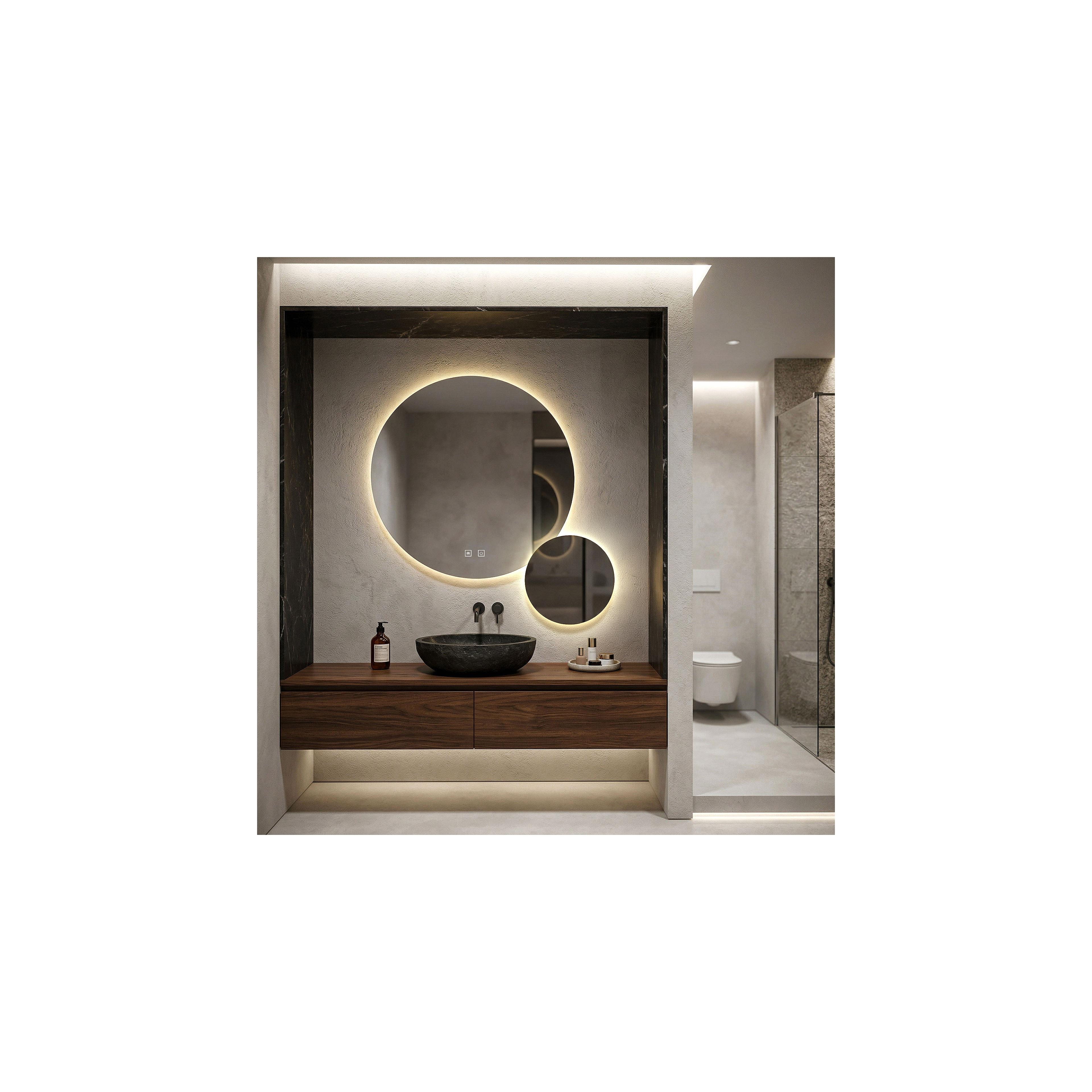 Spiegel LED R-9045 90cm + 45cm