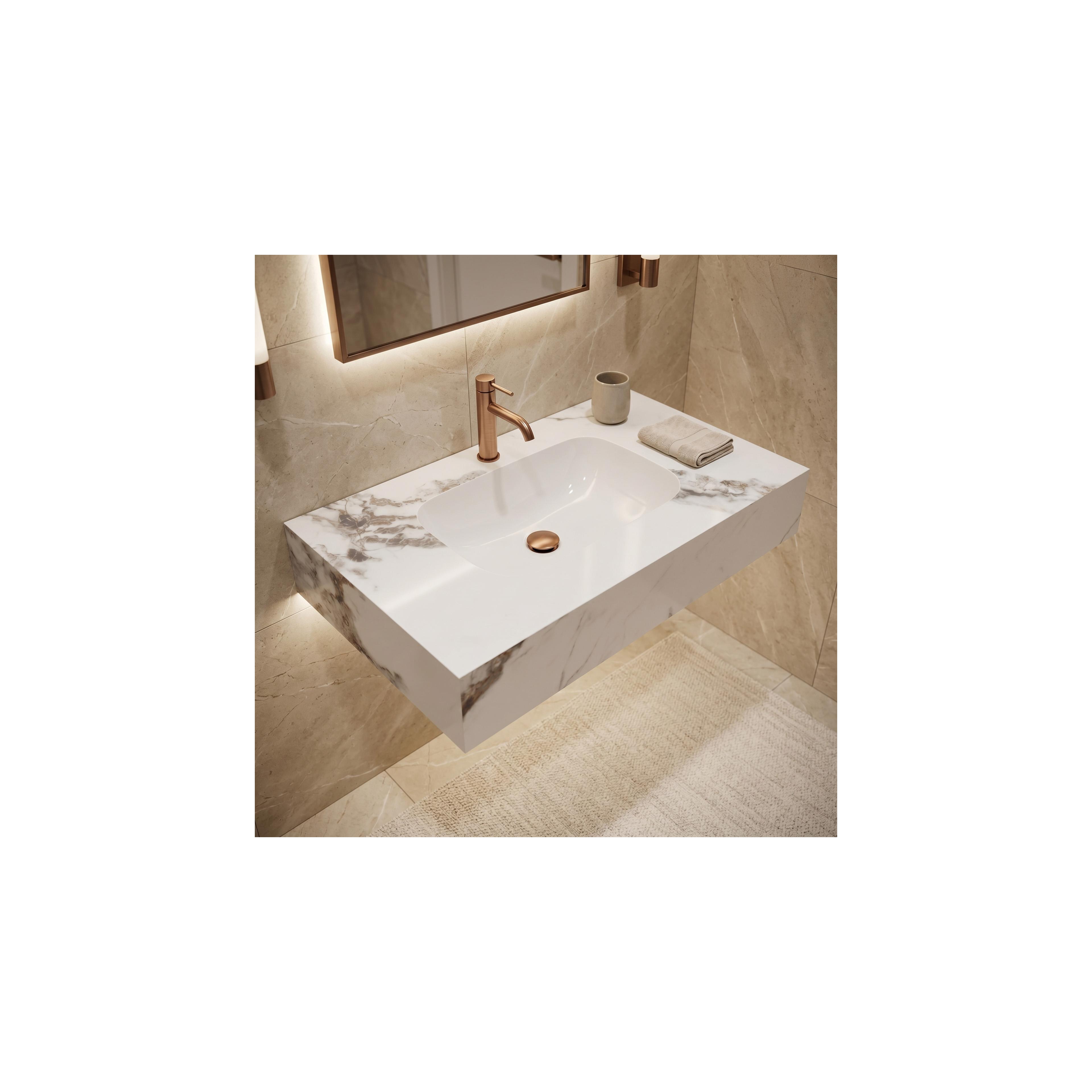 Wandwaschbecken REA Aresa Cold Jade 80