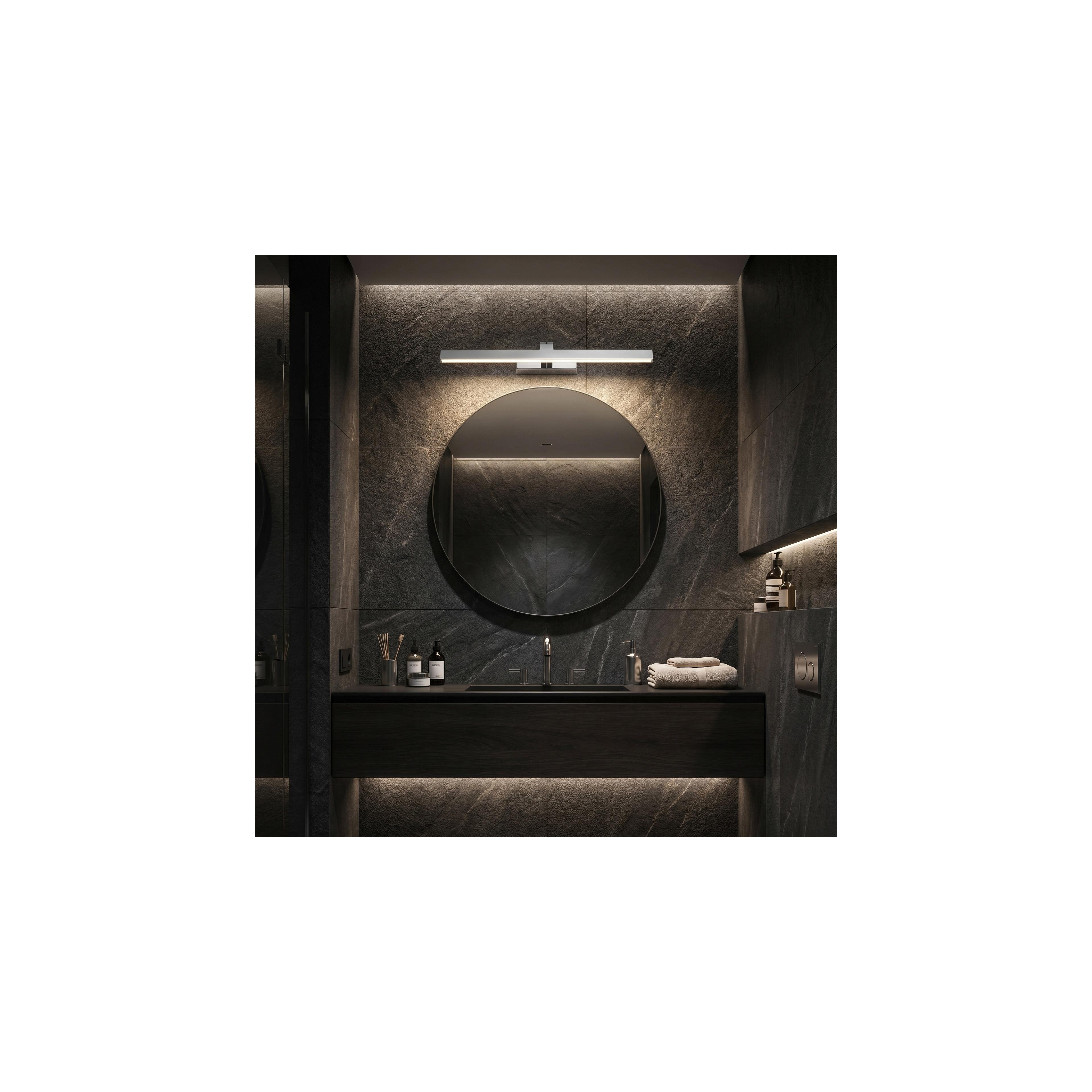 Bad LED-Wandleuchte SWE002-1W 58cm CHROME