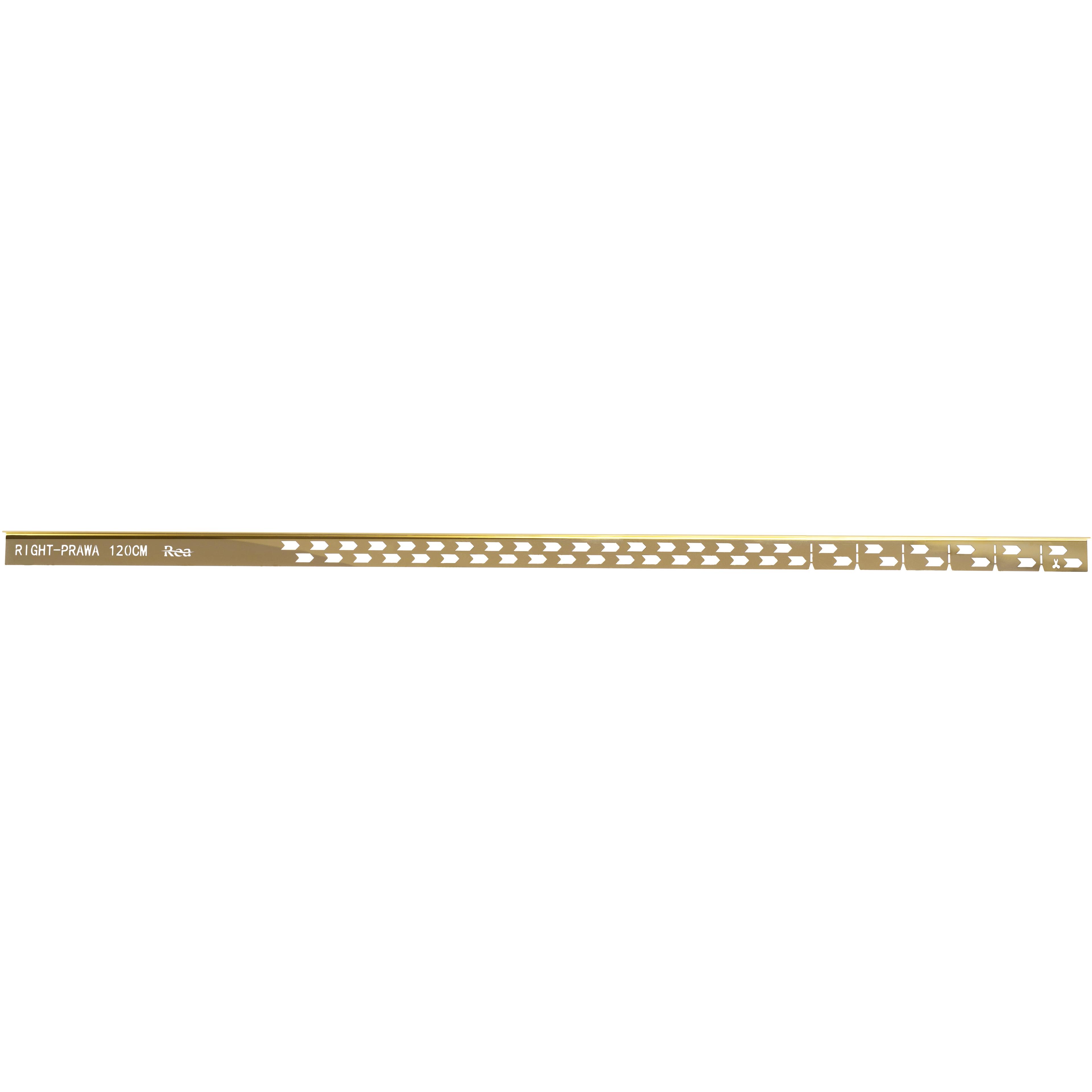 Gefälleprofil 120cm Gold
