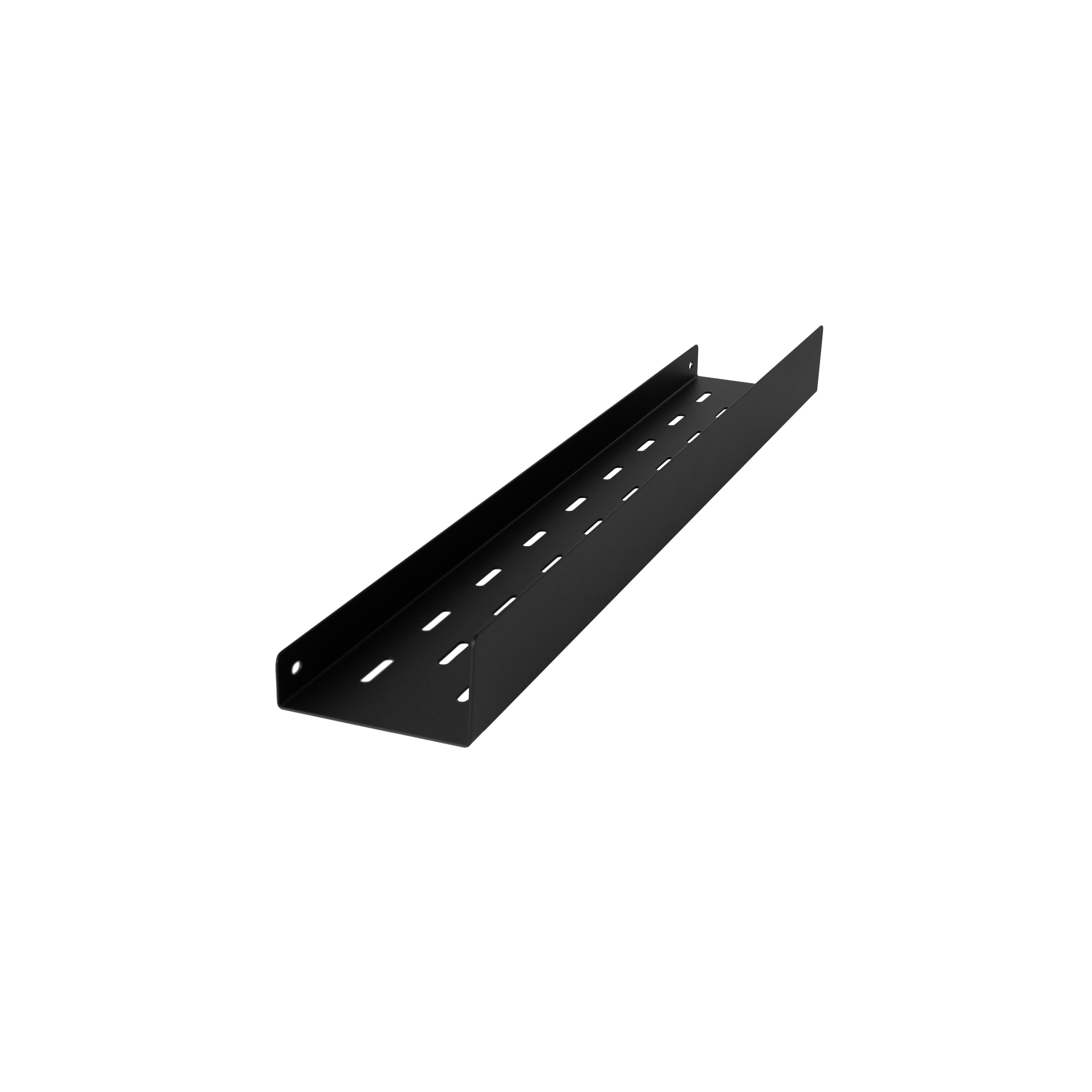 Bathroom shelf SF04 60cm black matt