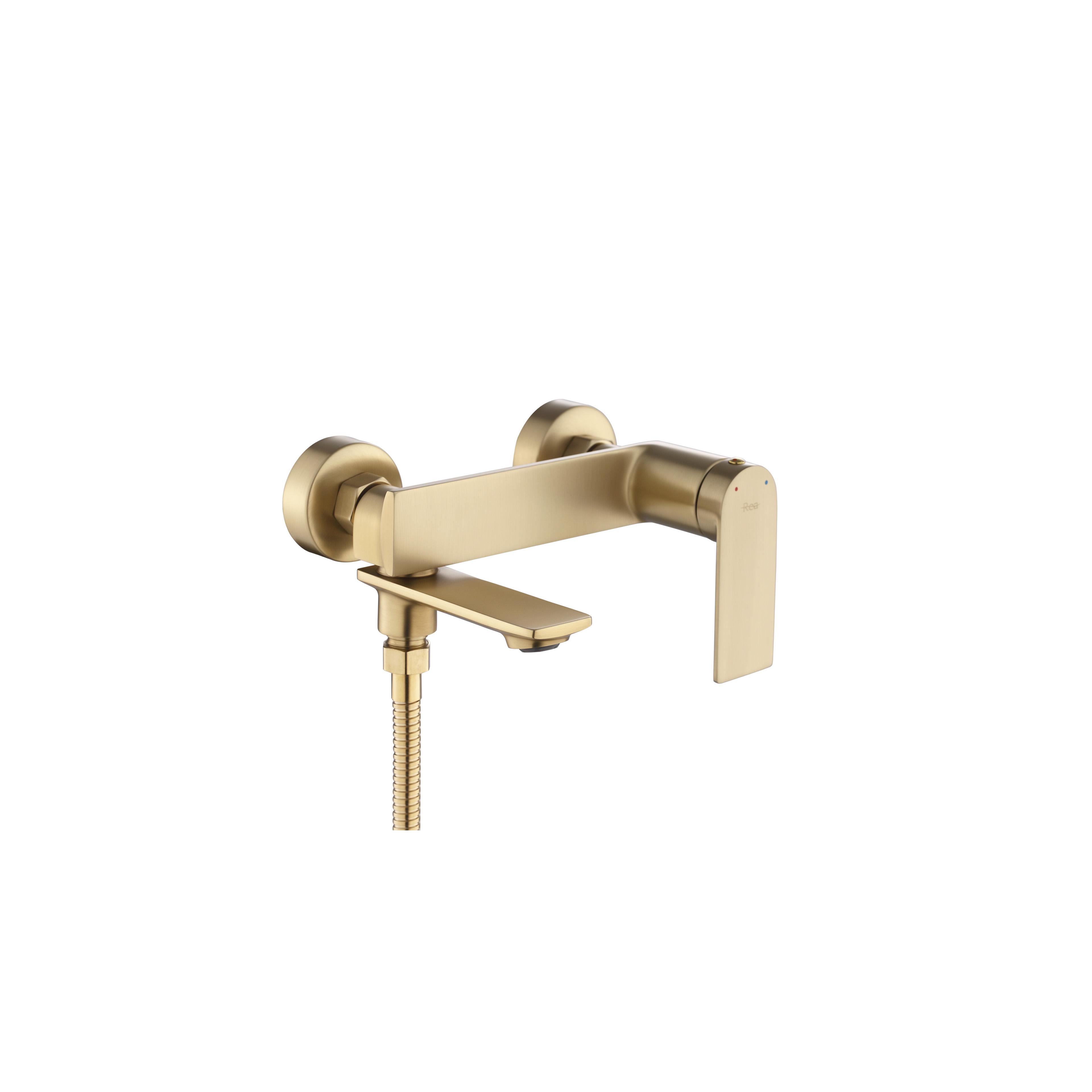 Wannenarmatur REA STORM Brush Gold