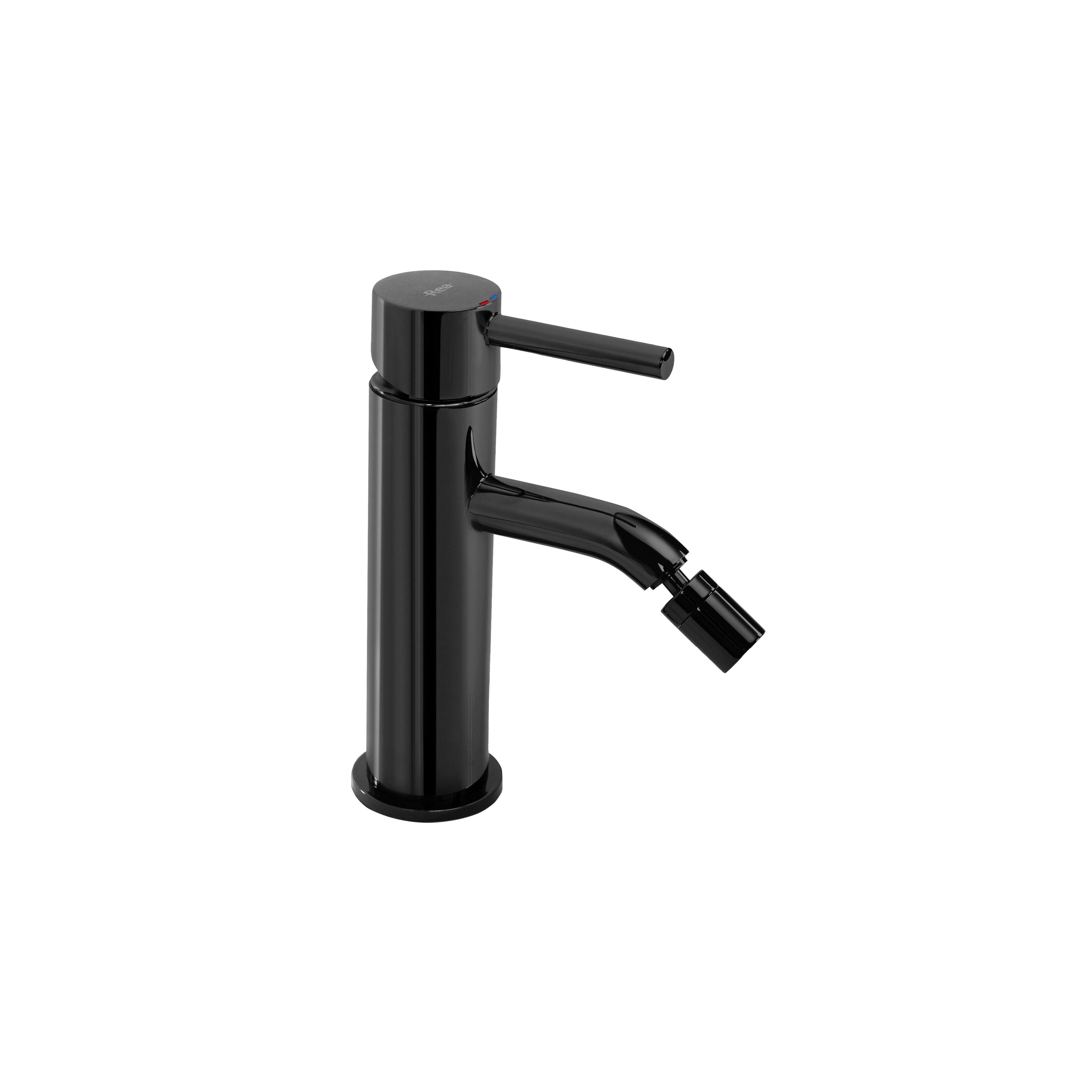 Maišytuvas bidės Rea Lungo Black metallic