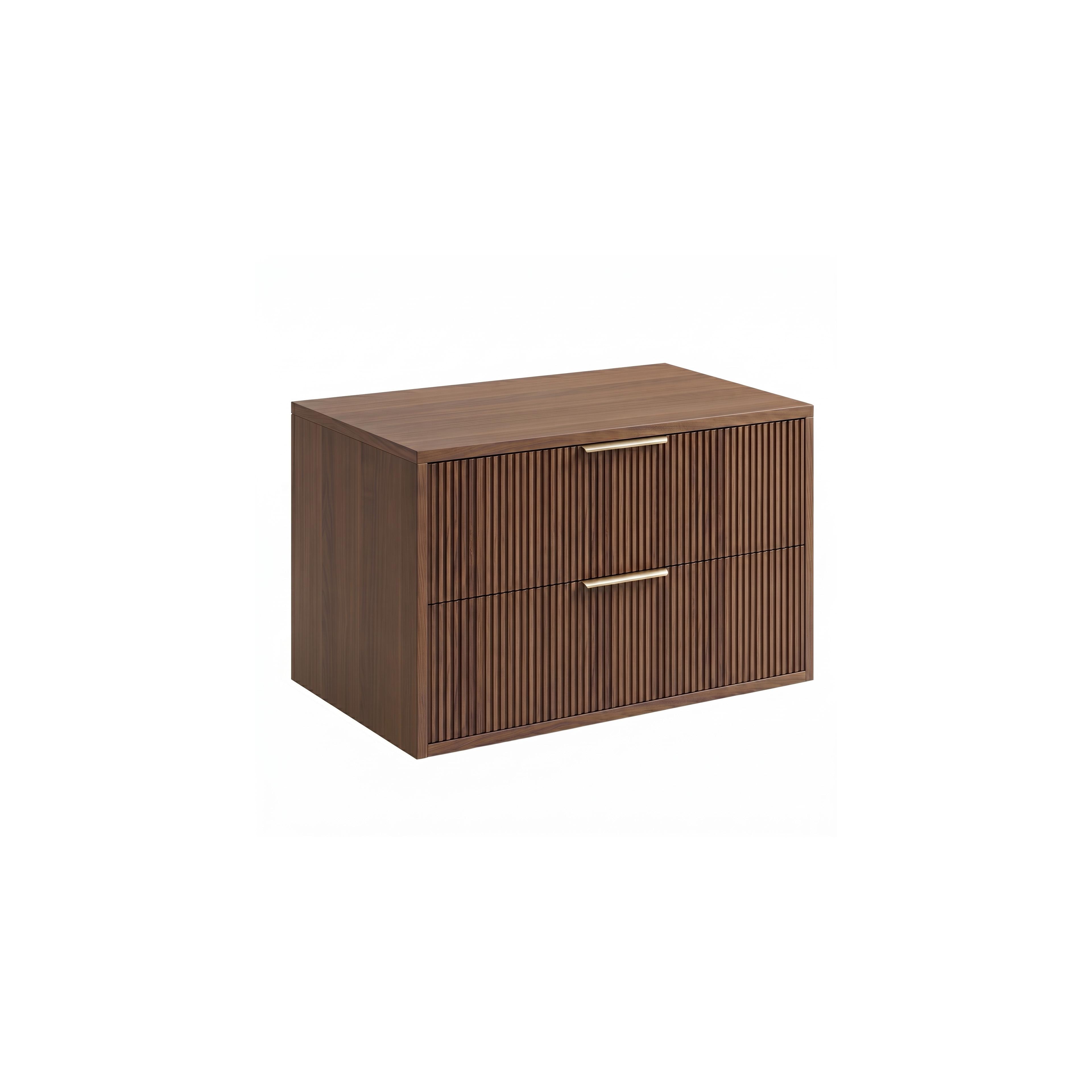Waschtischunterschrank Rea Mono 80cm Brown