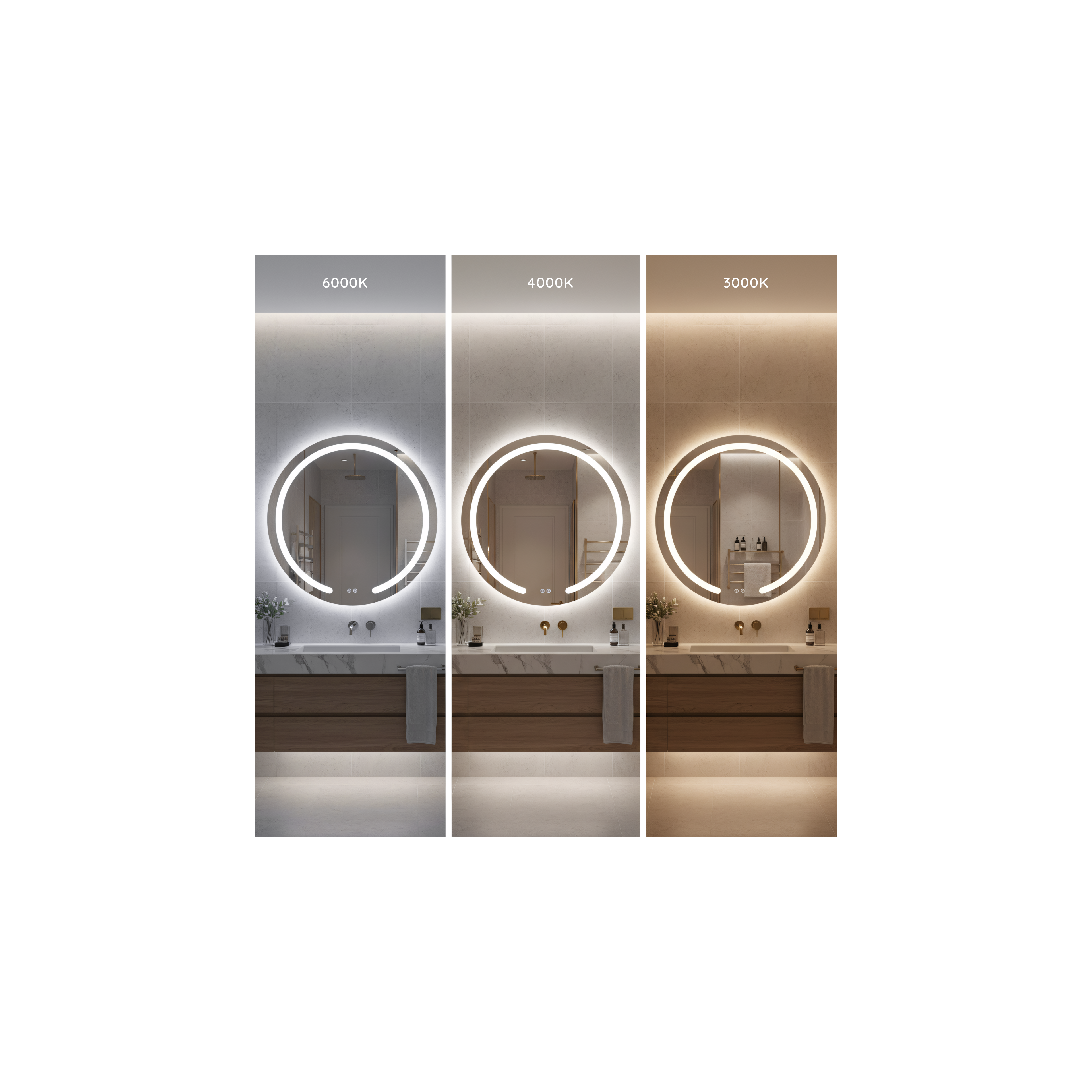 Mirror LED 100cm Modern