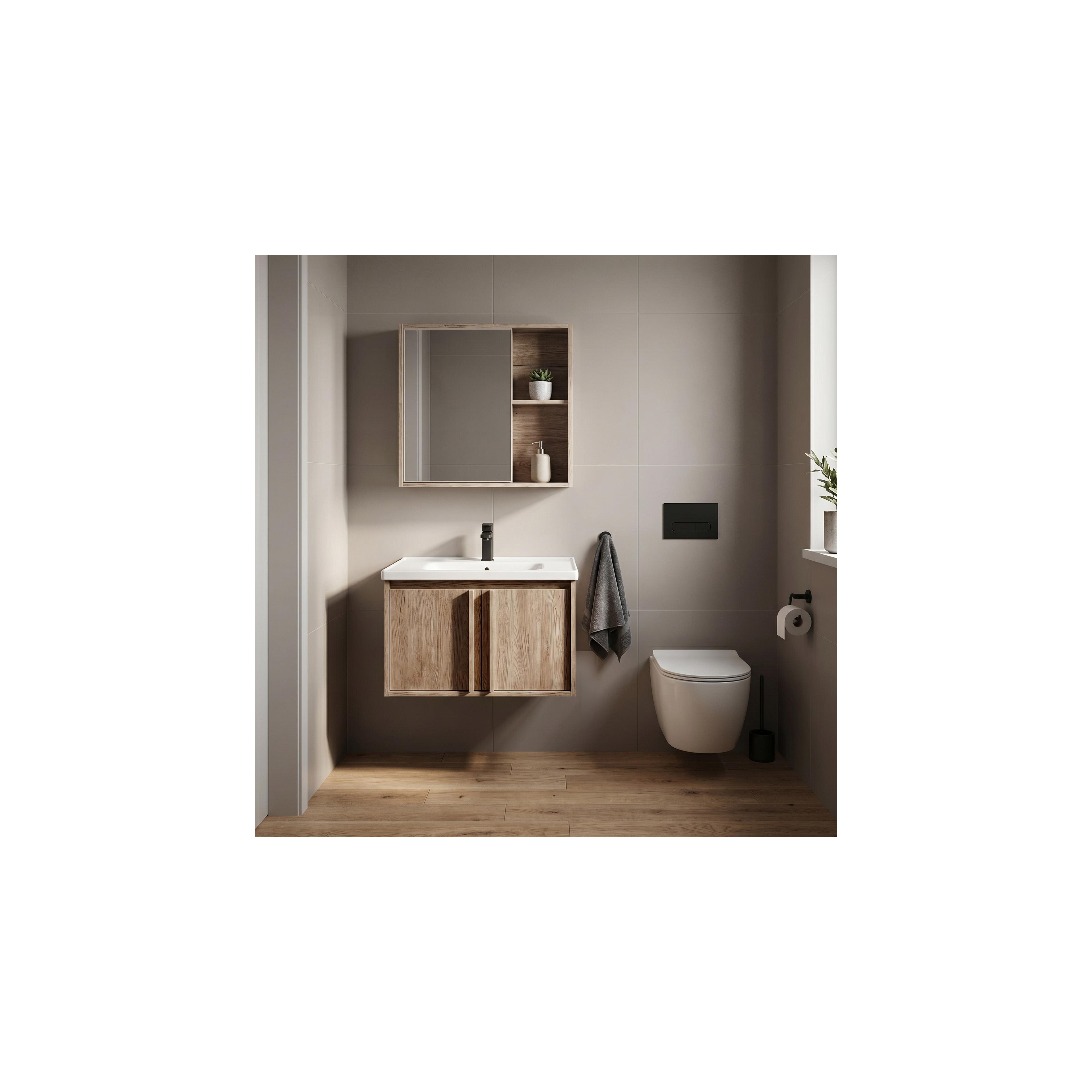 Badezimmermöbel-Set mit Waschbecken Gama T25023 QHM 60CM