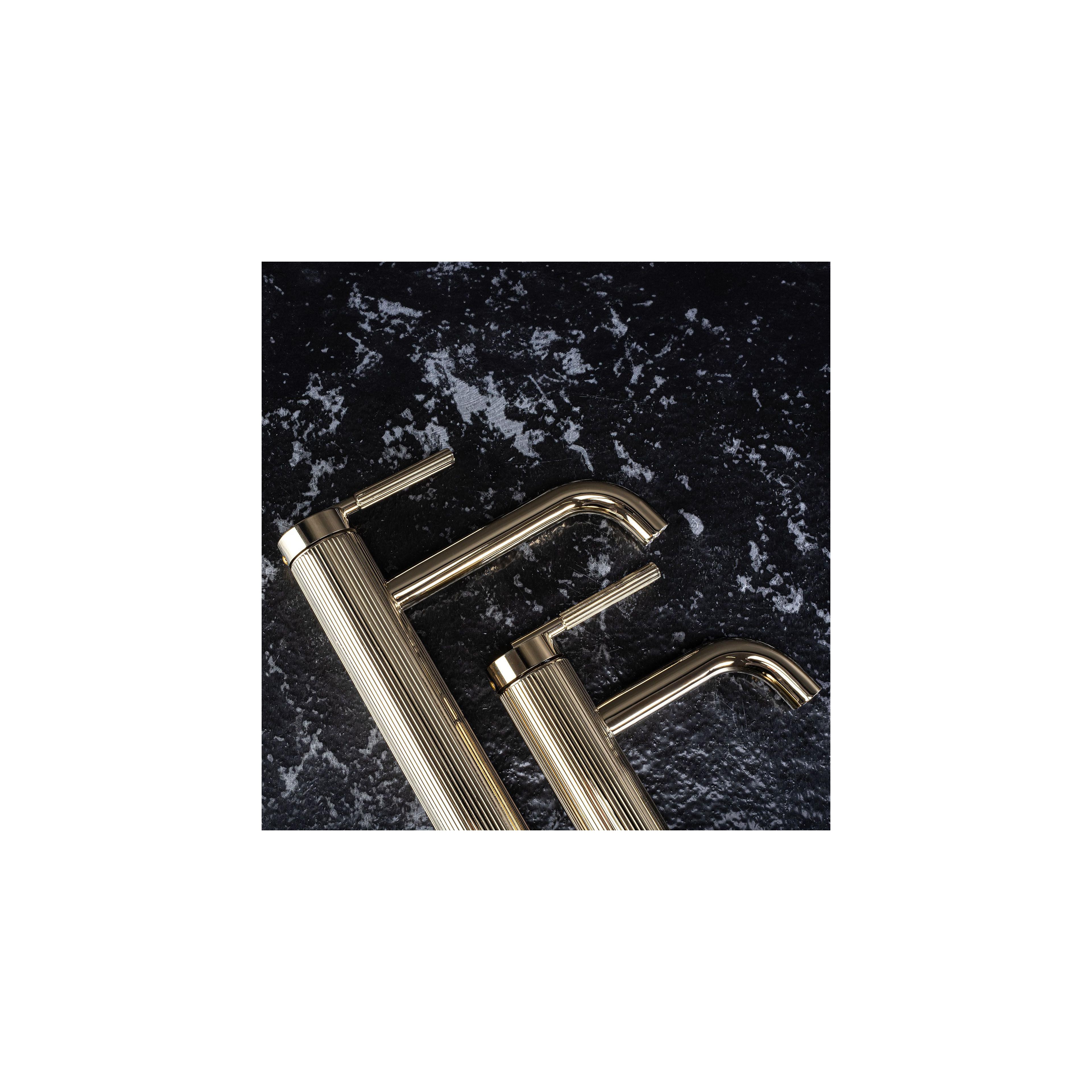 Waschbeckenarmatur Rea Argon Gold Low
