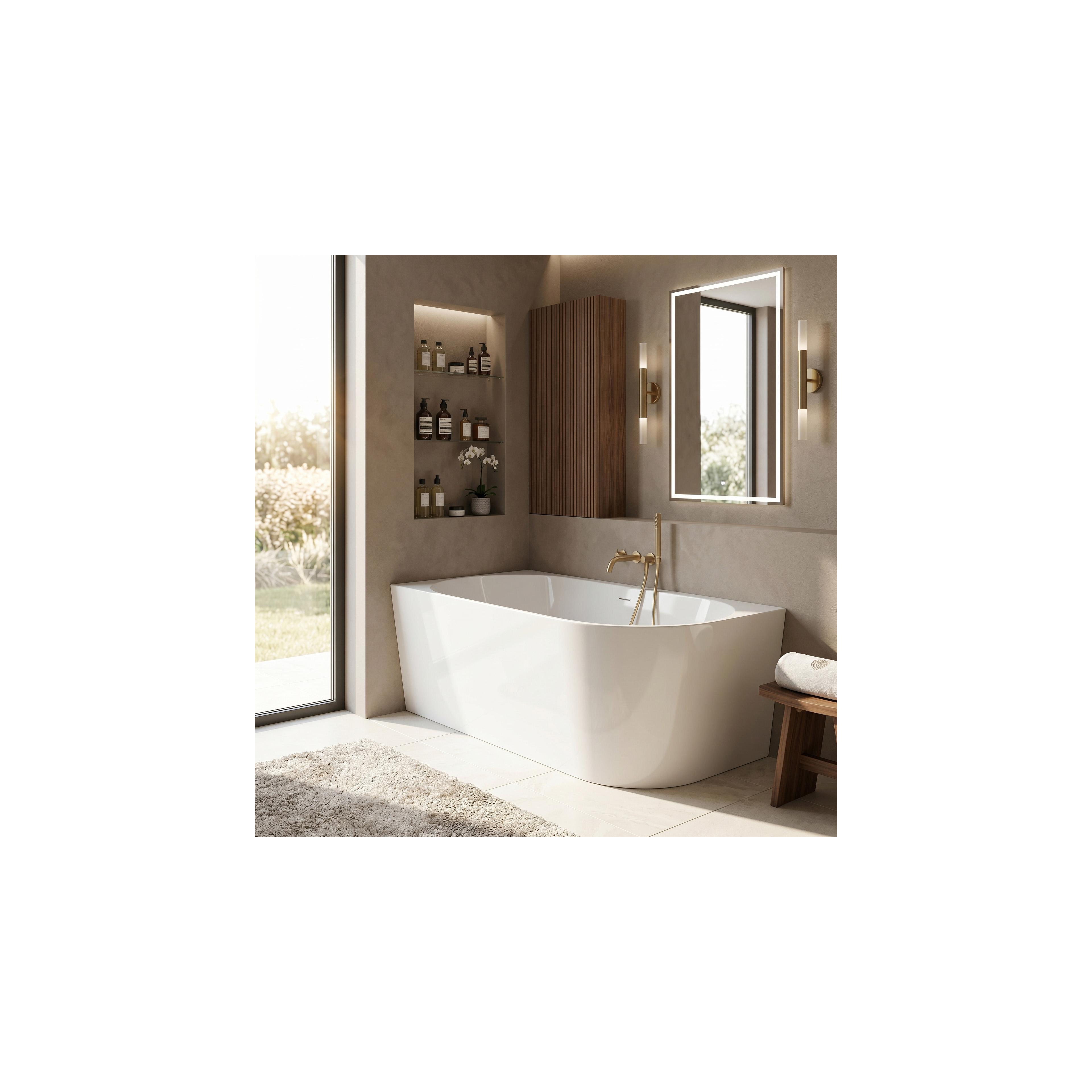 Eckbadewanne aus Acryl REA Bellanto Slim 150 Left