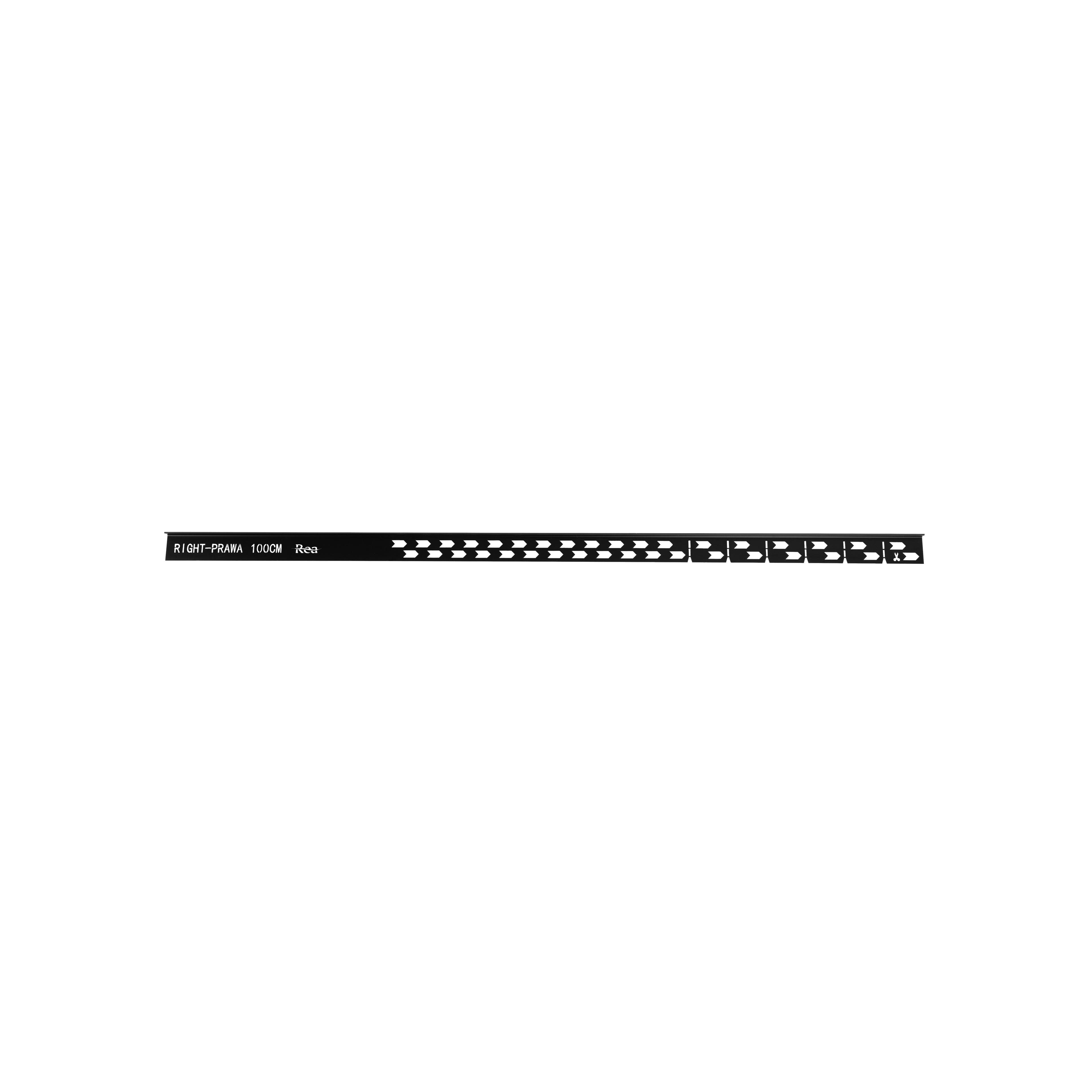Gefälleprofil 100cm Black