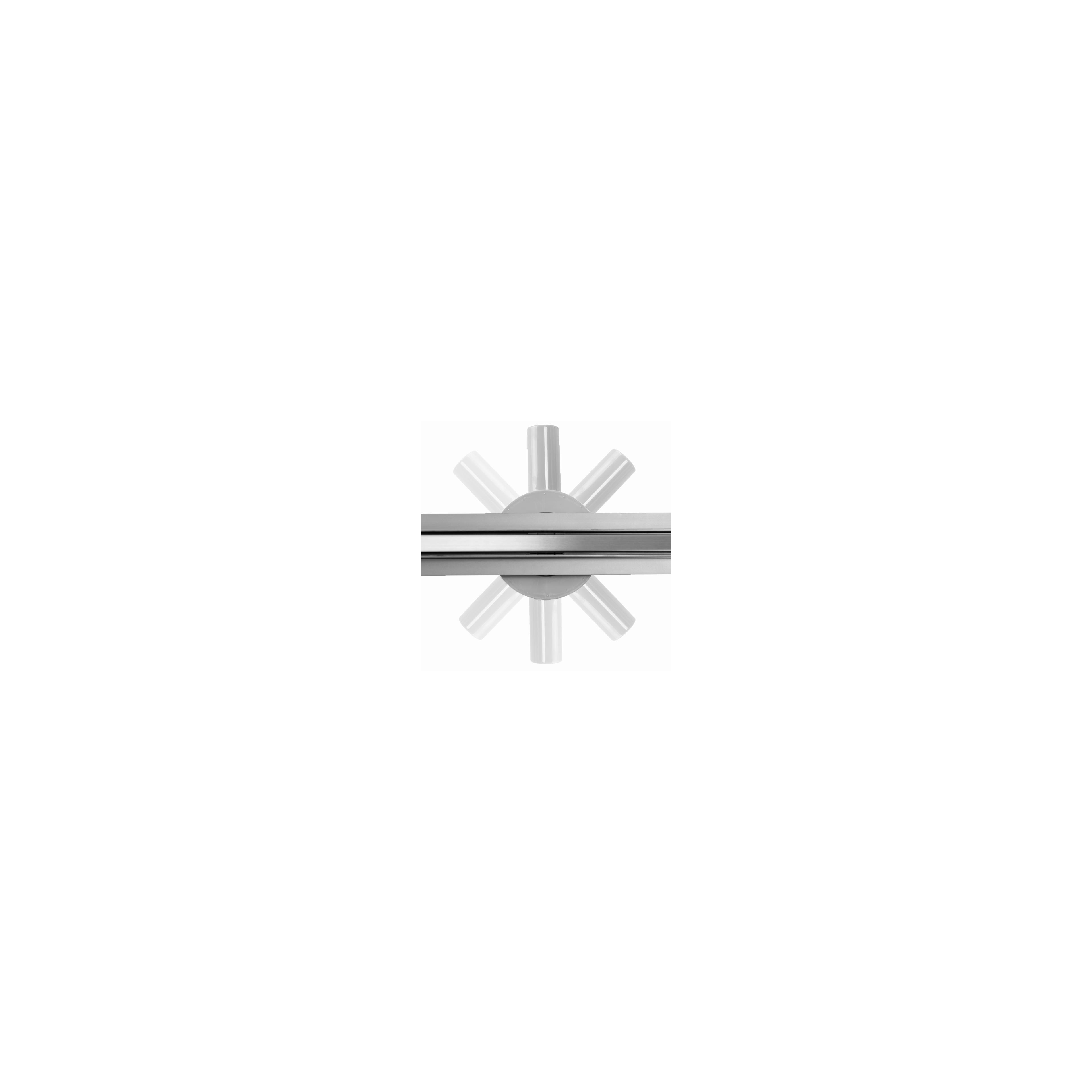 Lineaire afvoer Rea Neo Slim PRO Brush Steel 70