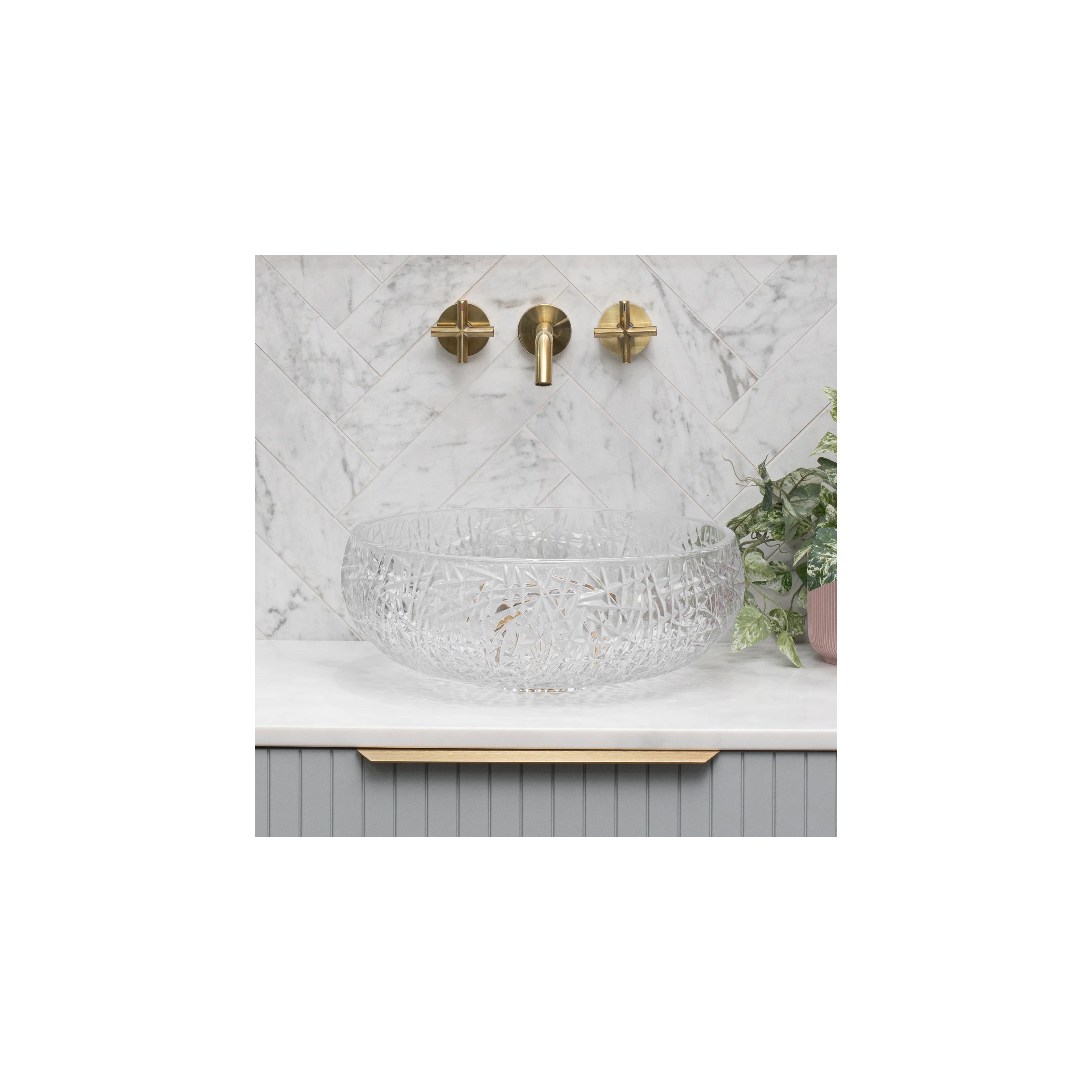 Umywalka nablatowa REA ICE CRISTAL