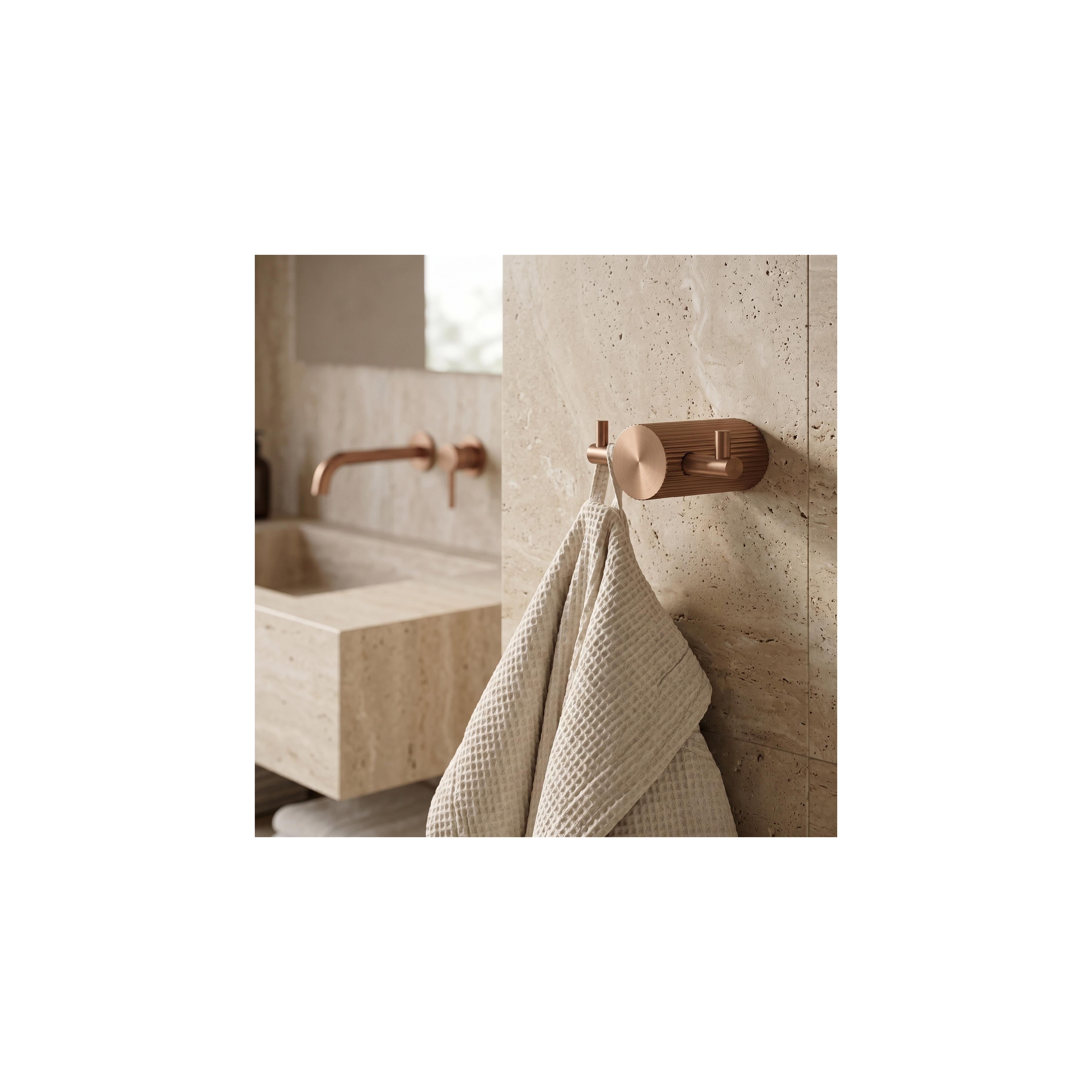 Badezimmerhaken 64104A SOLO Brush Copper