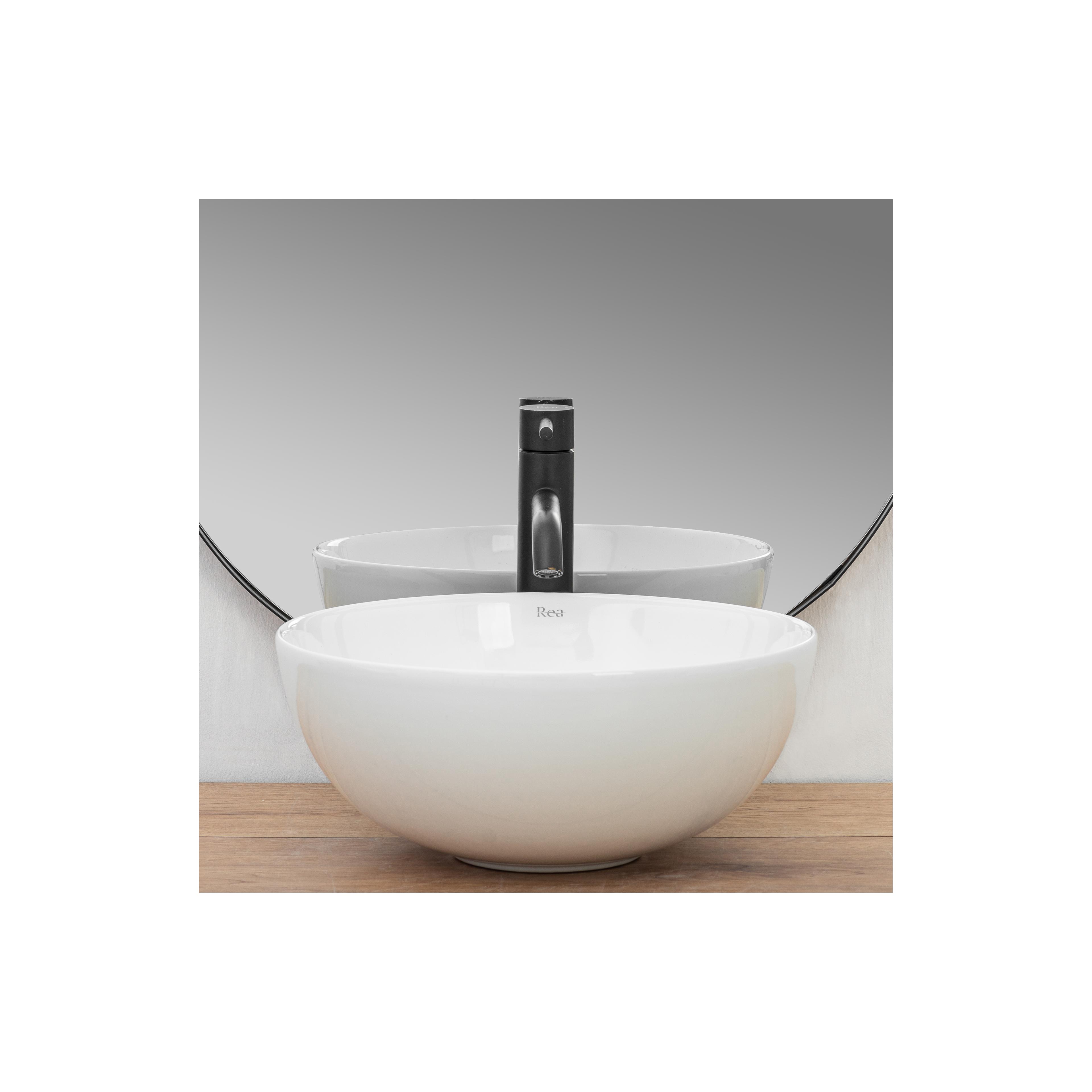 Aufsatzwaschbecken Stella white