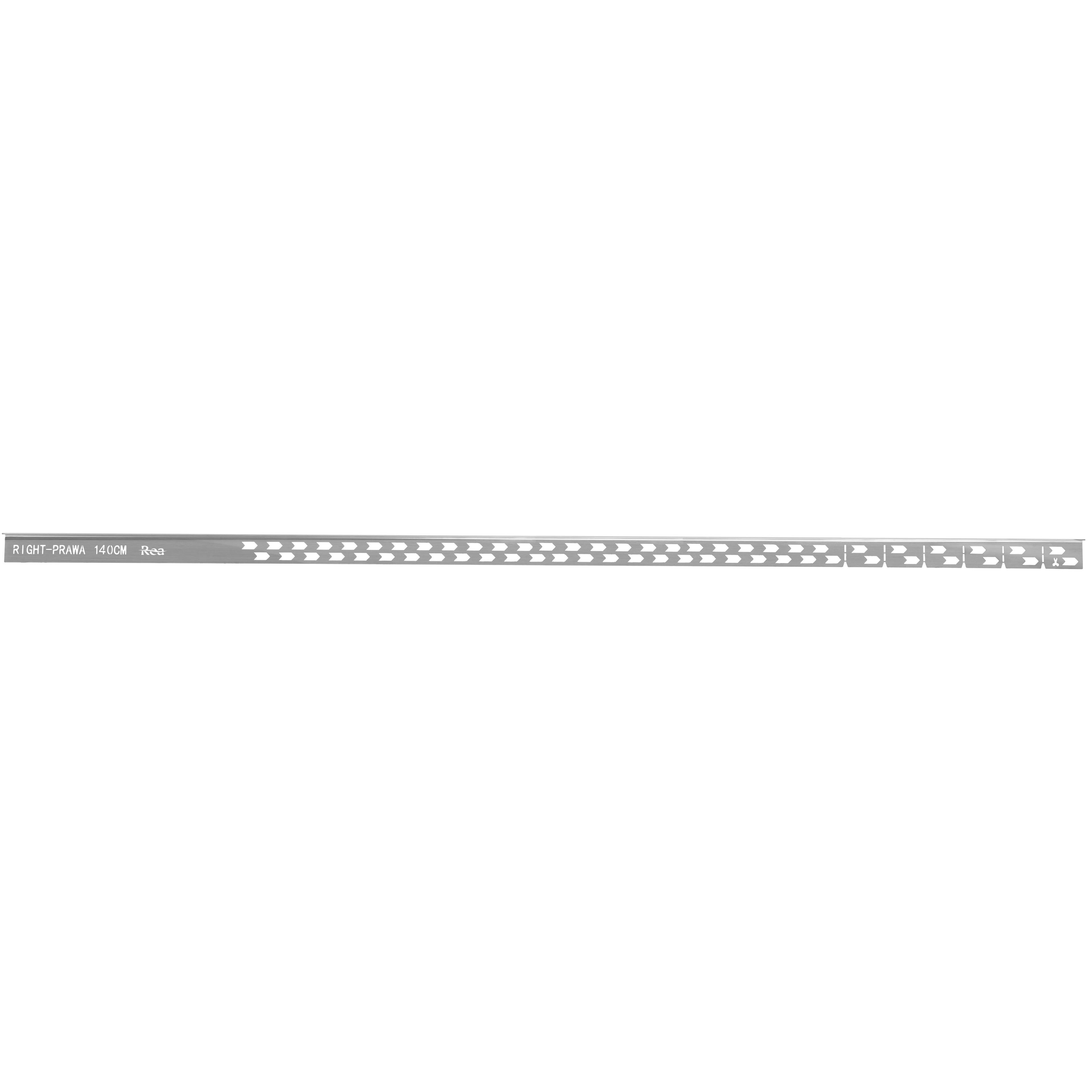 Наклонная планка для душового піддону 140cm Brush nickel